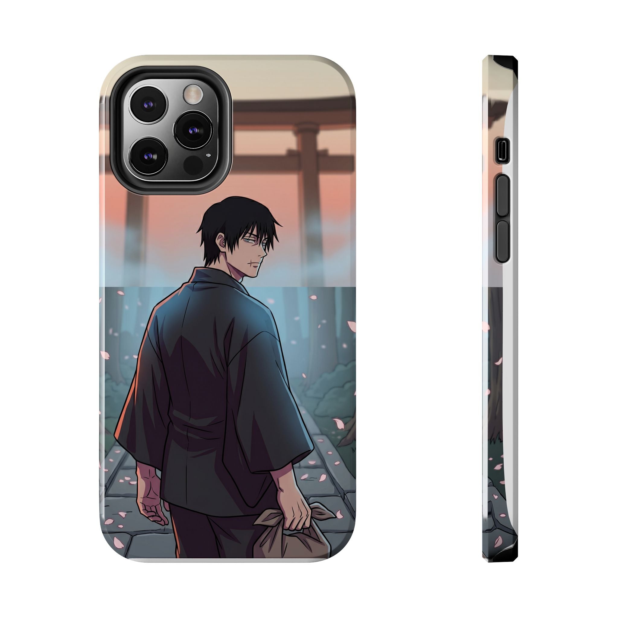 Sunset Torii Samurai Phone Case