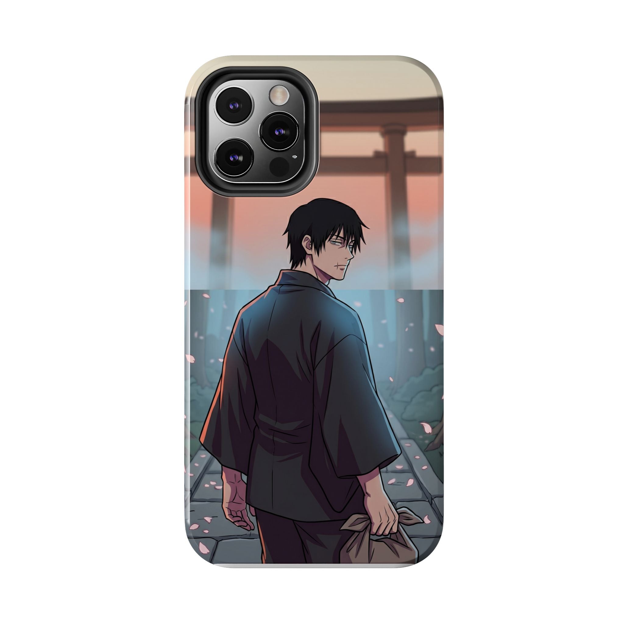Sunset Torii Samurai Phone Case