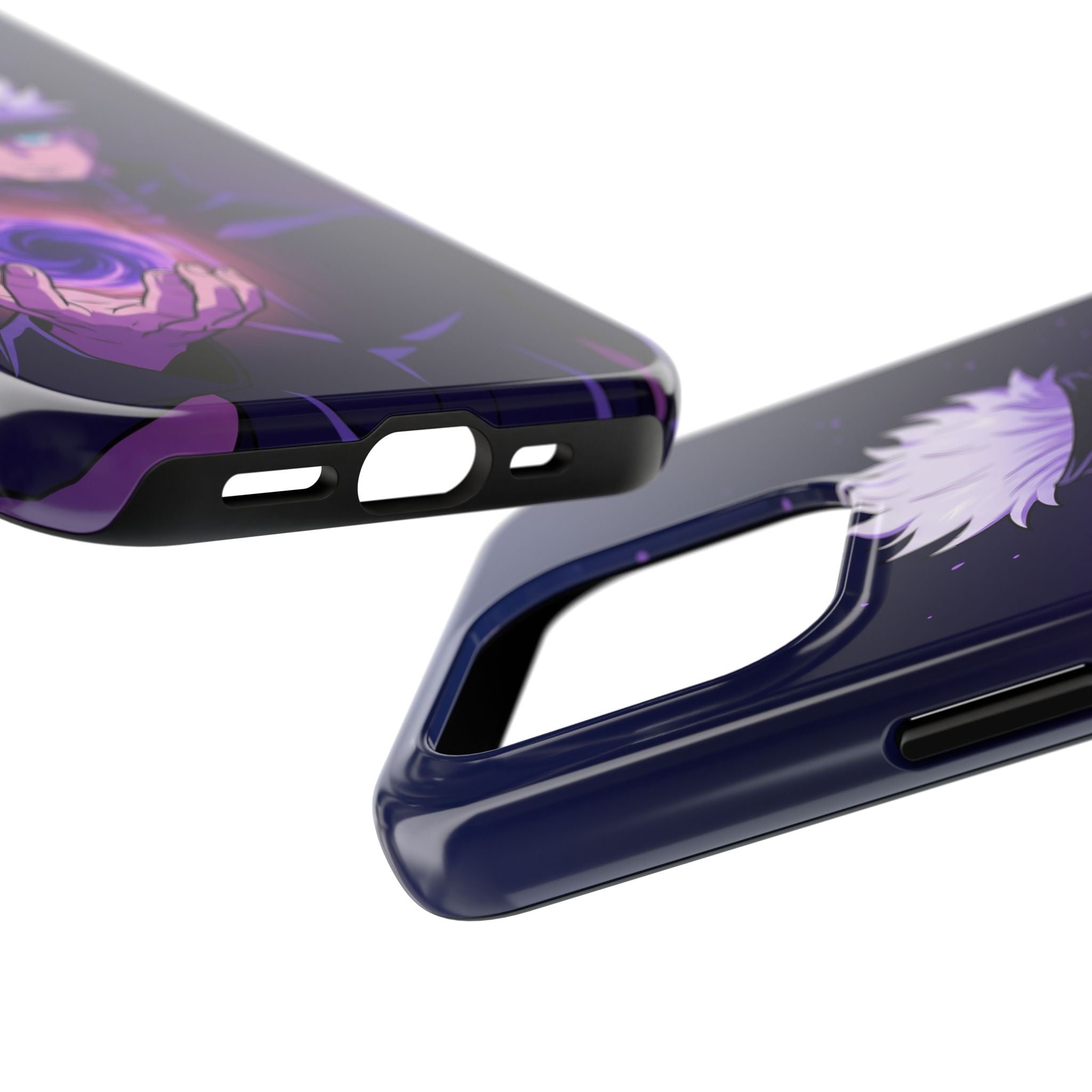 Dark Sorcerer Phone Case — Purple Cursed Energy