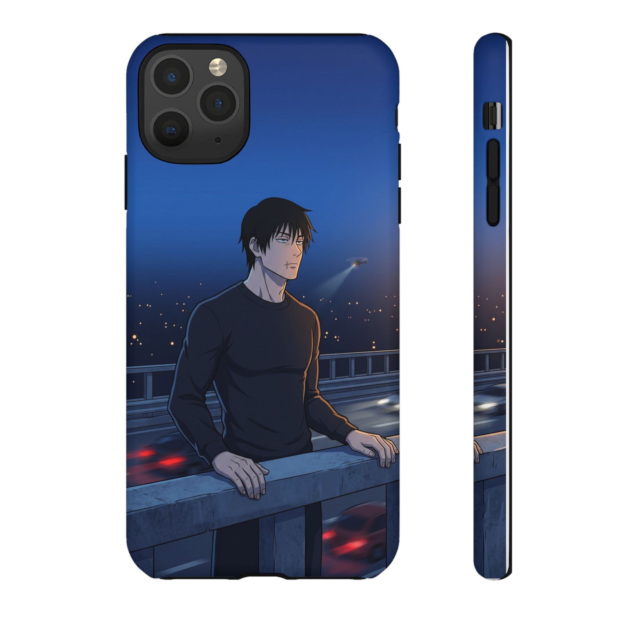 Moody Nightscape Phone Case — Anime on Bridge