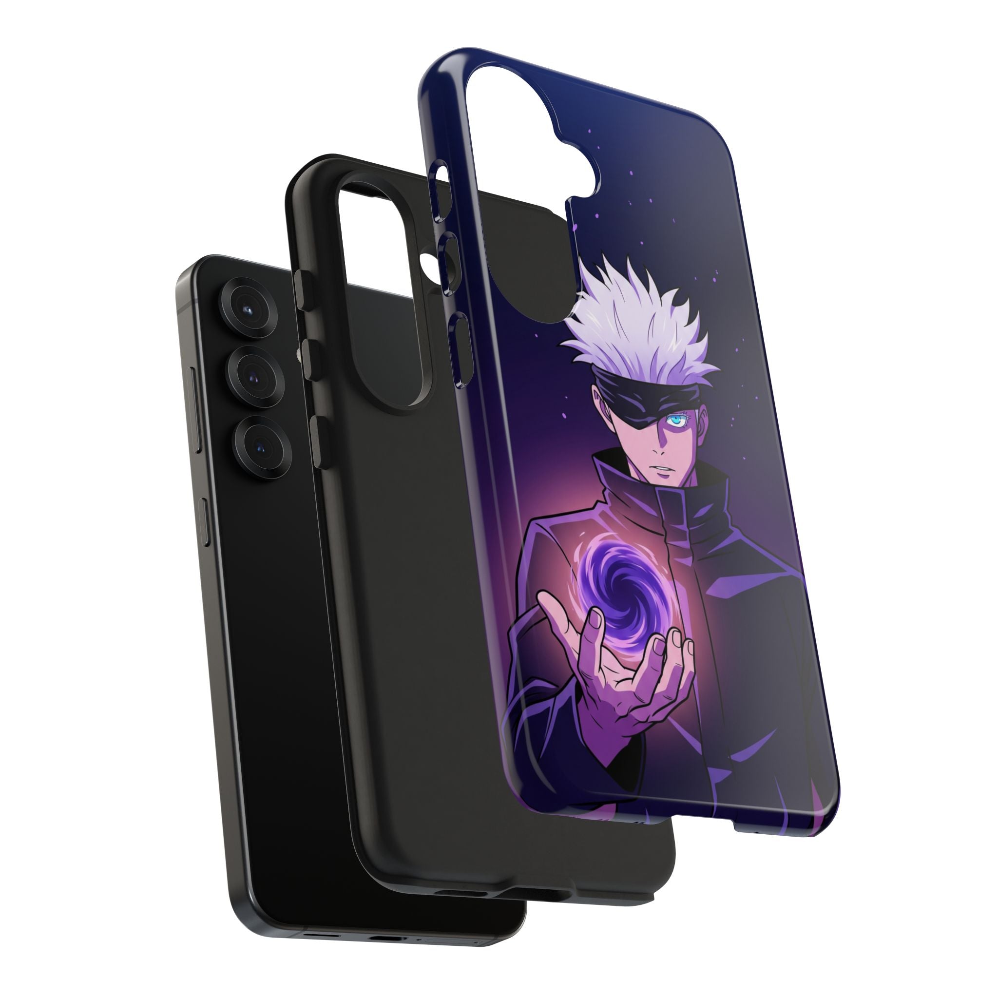 Dark Sorcerer Phone Case — Purple Cursed Energy