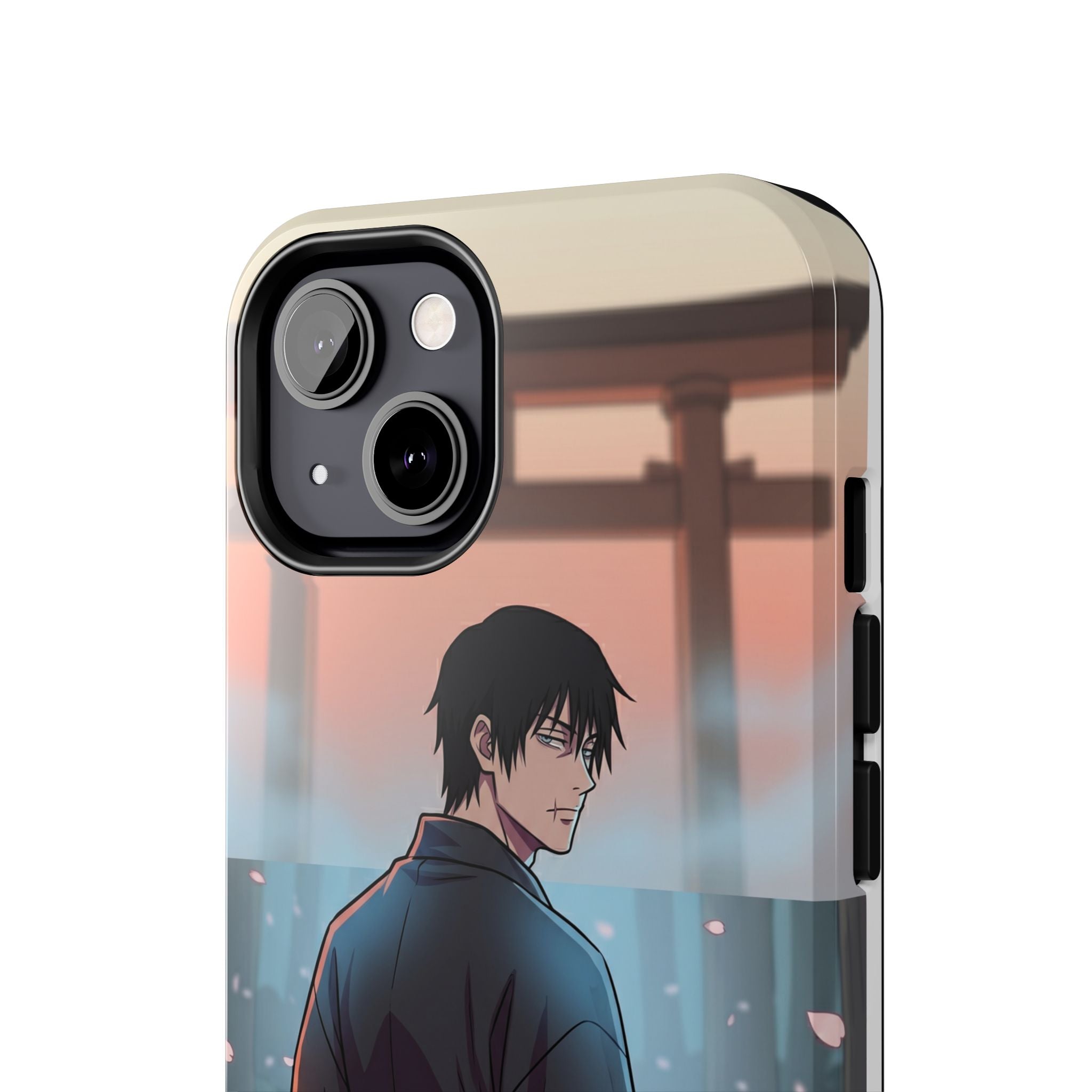 Sunset Torii Samurai Phone Case