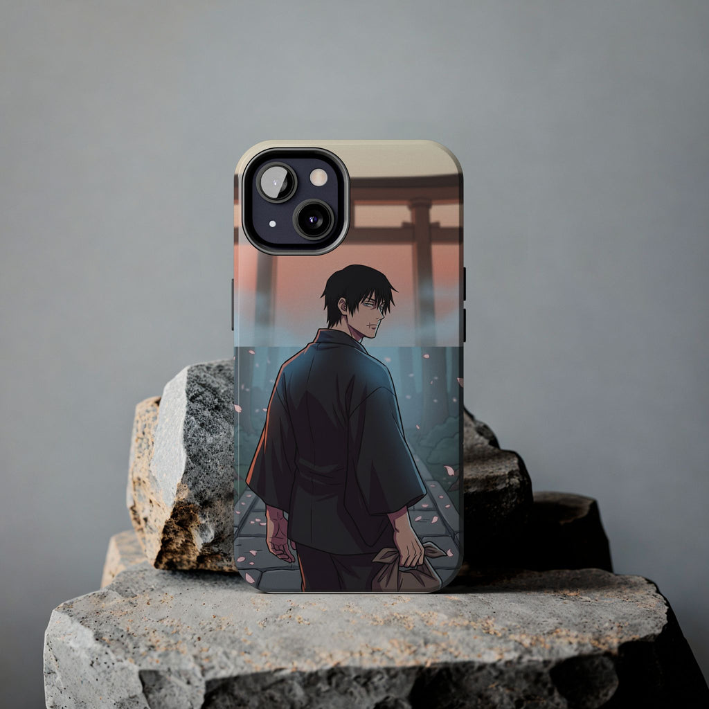 Sunset Torii Samurai Phone Case