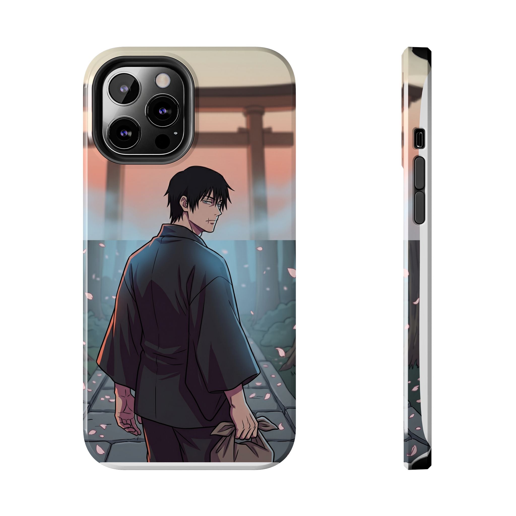 Sunset Torii Samurai Phone Case