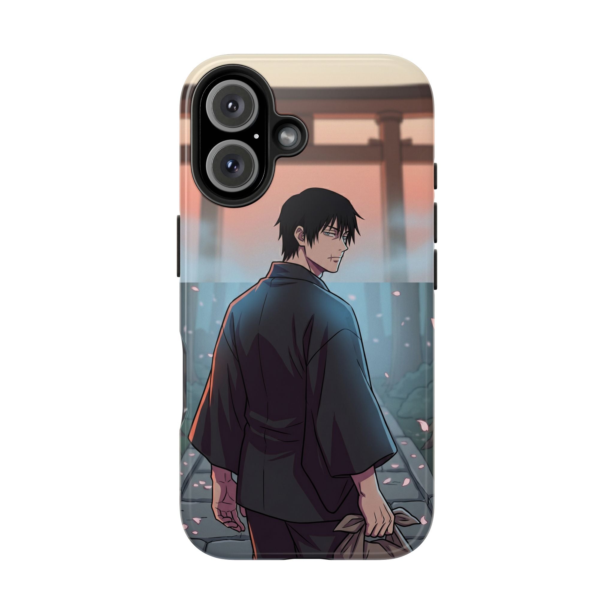 Sunset Torii Samurai Phone Case