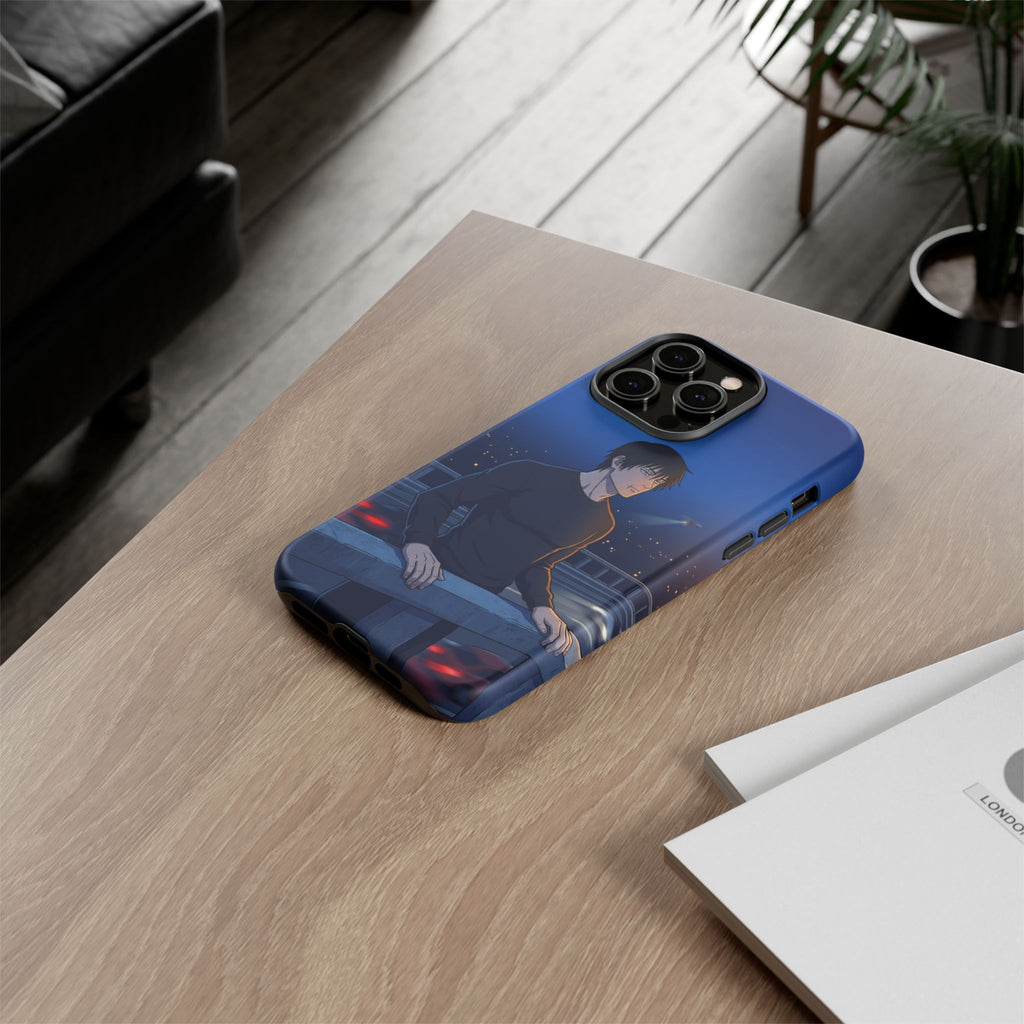 Moody Nightscape Phone Case — Anime on Bridge
