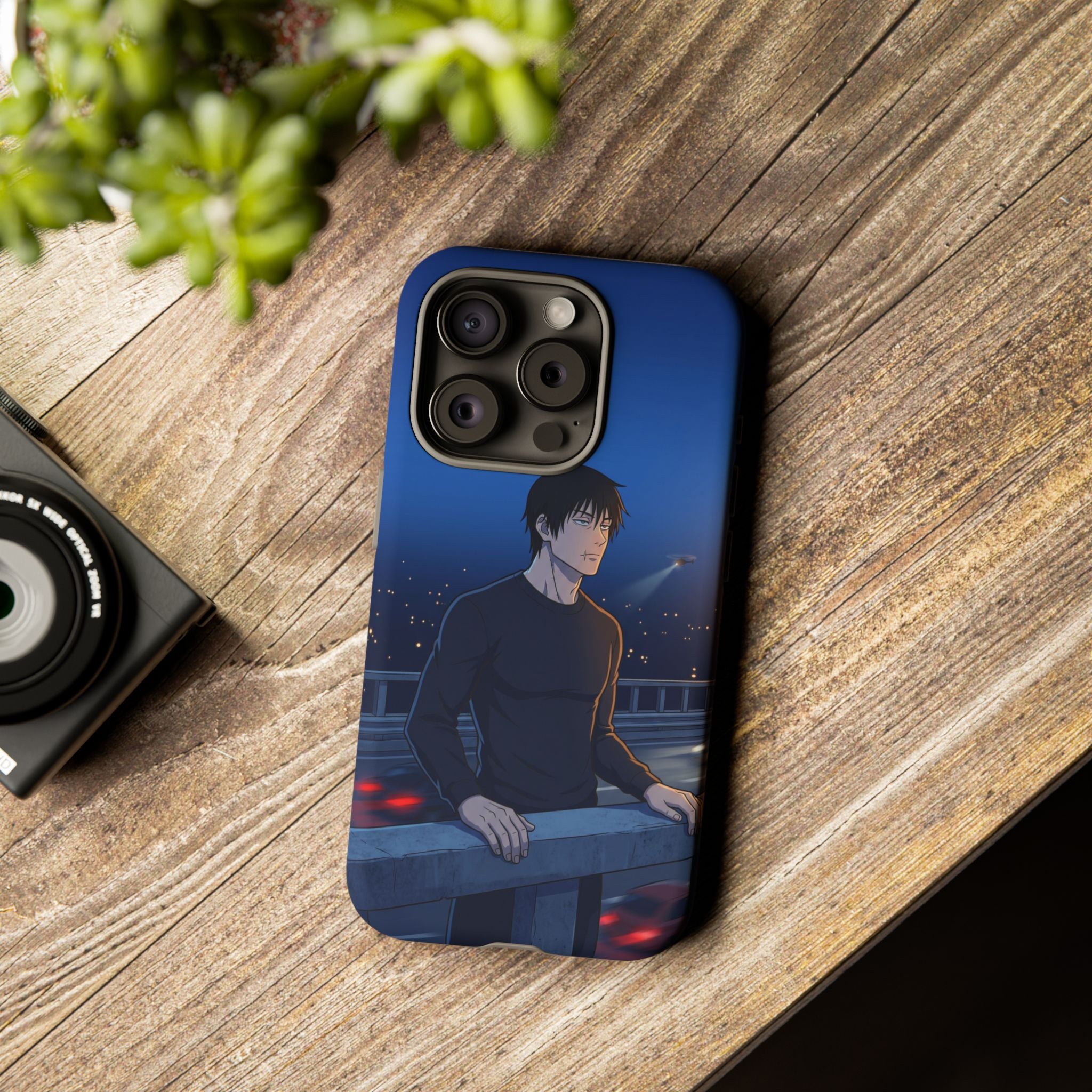 Moody Nightscape Phone Case — Anime on Bridge