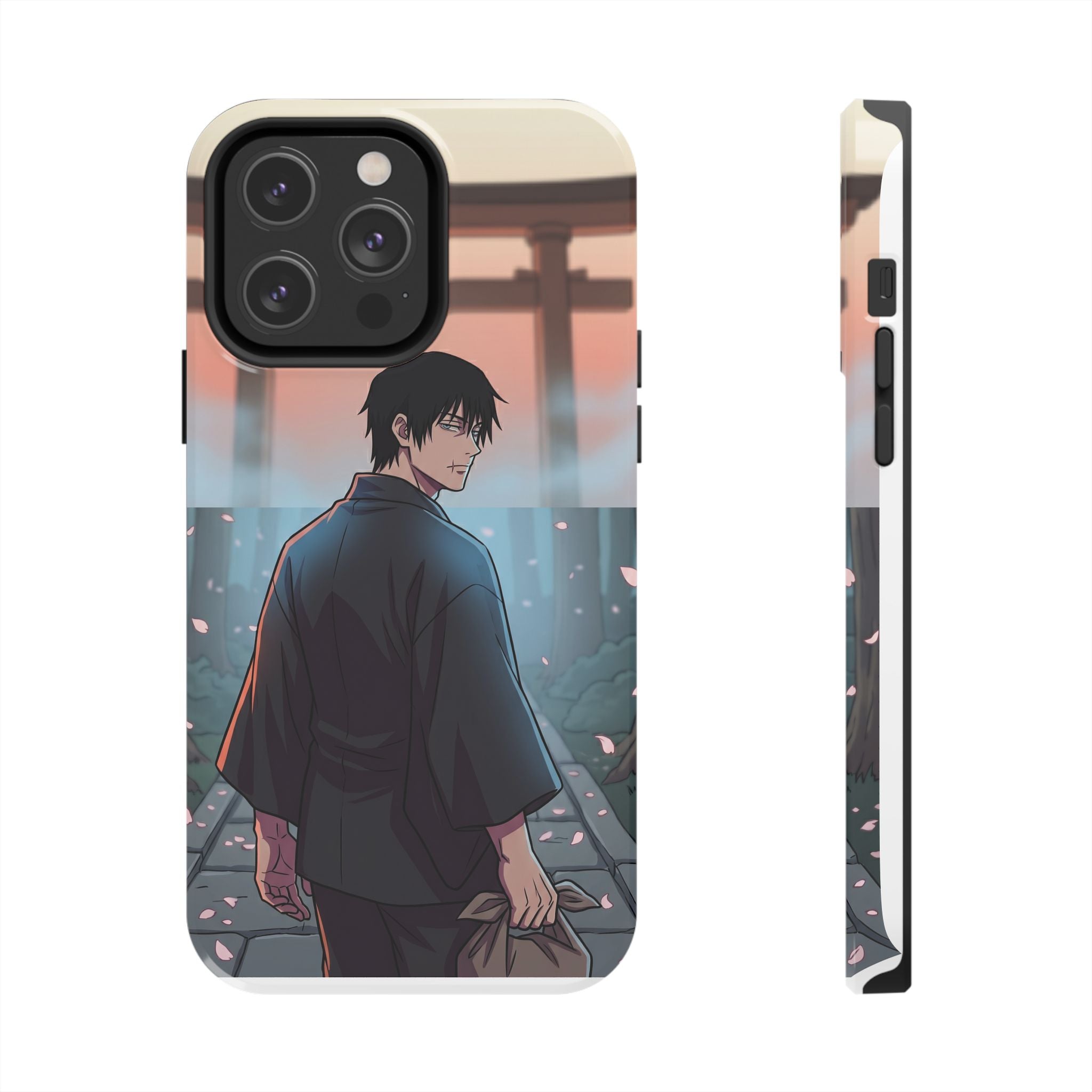 Sunset Torii Samurai Phone Case