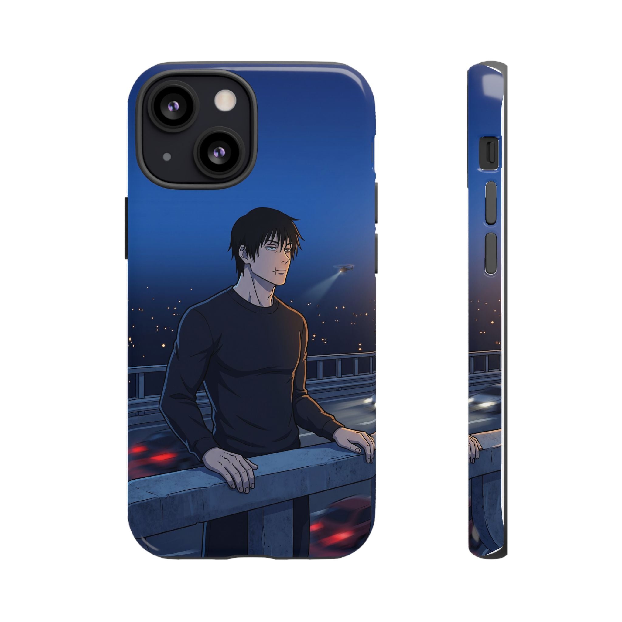 Moody Nightscape Phone Case — Anime on Bridge