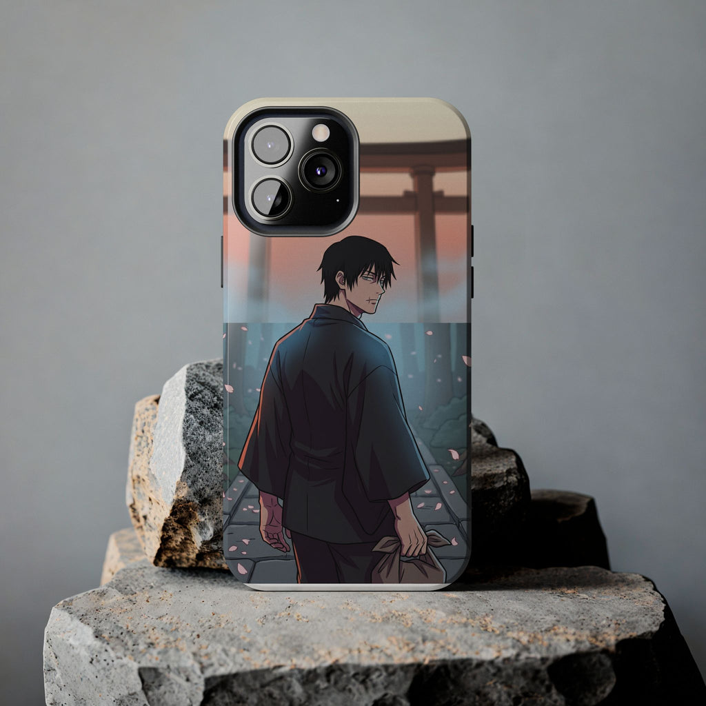 Sunset Torii Samurai Phone Case