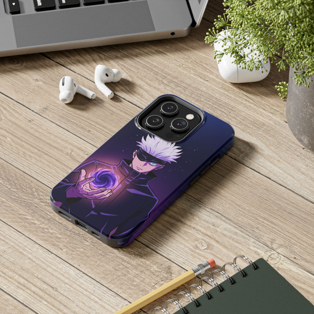 Dark Sorcerer Phone Case — Purple Cursed Energy