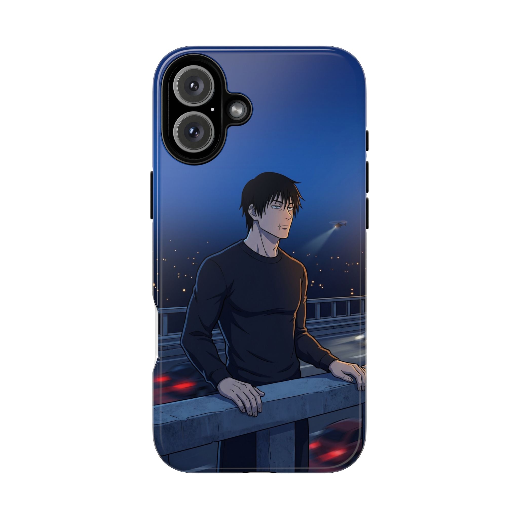Moody Nightscape Phone Case — Anime on Bridge