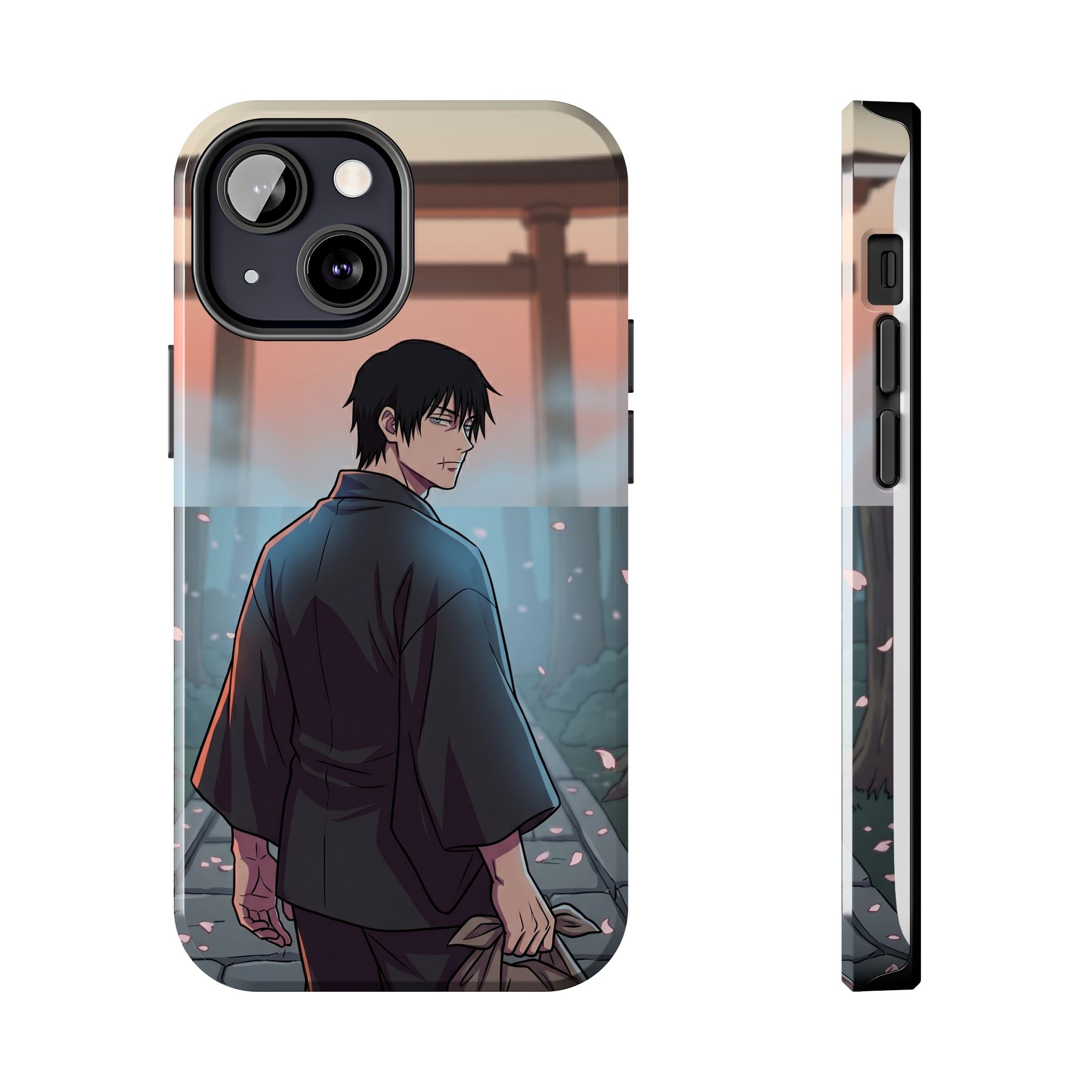 Sunset Torii Samurai Phone Case