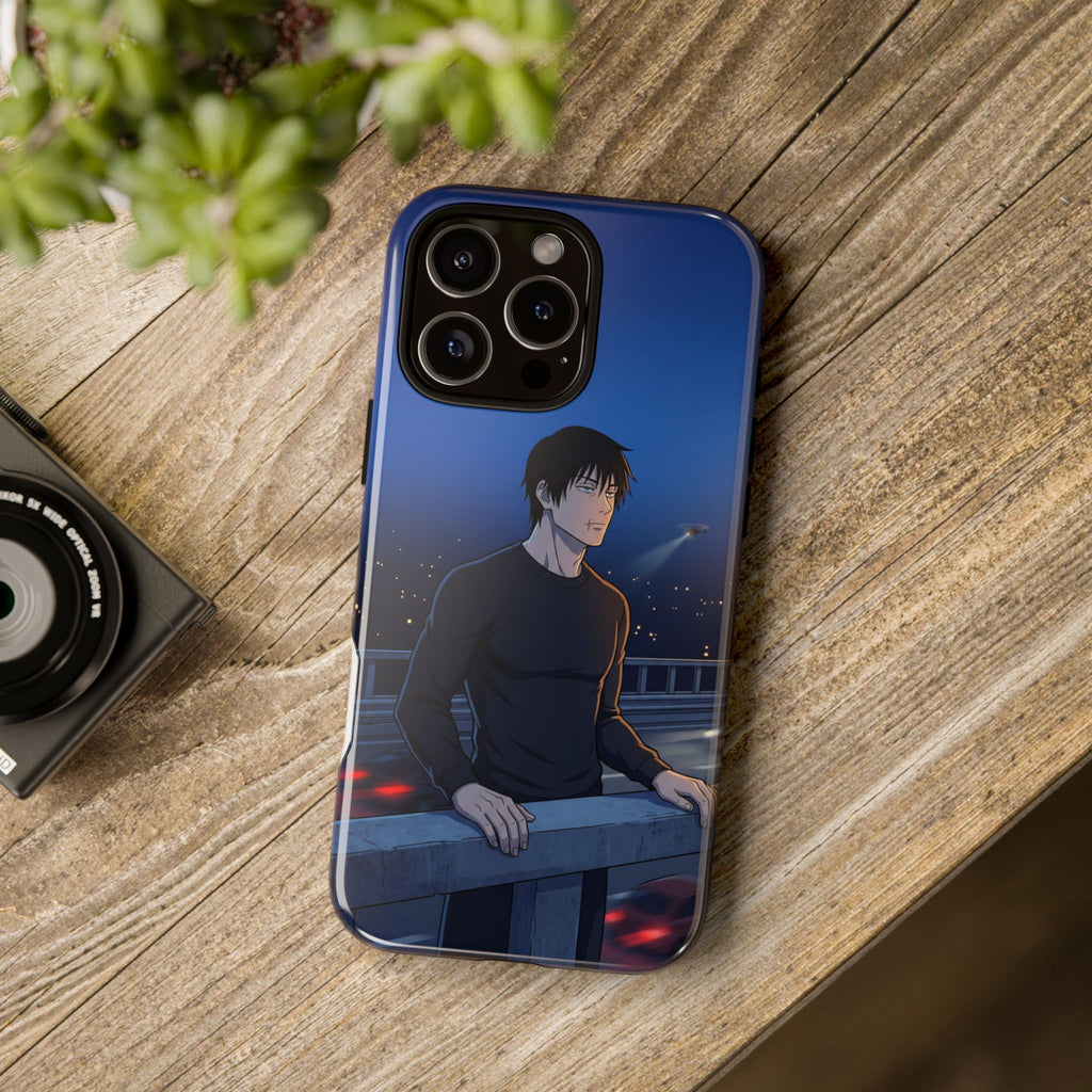 Moody Nightscape Phone Case — Anime on Bridge