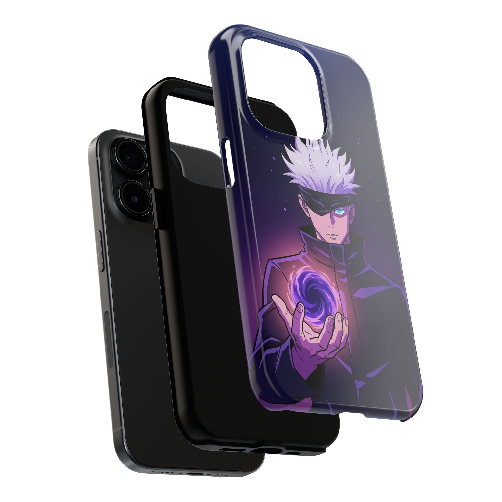 Dark Sorcerer Phone Case — Purple Cursed Energy