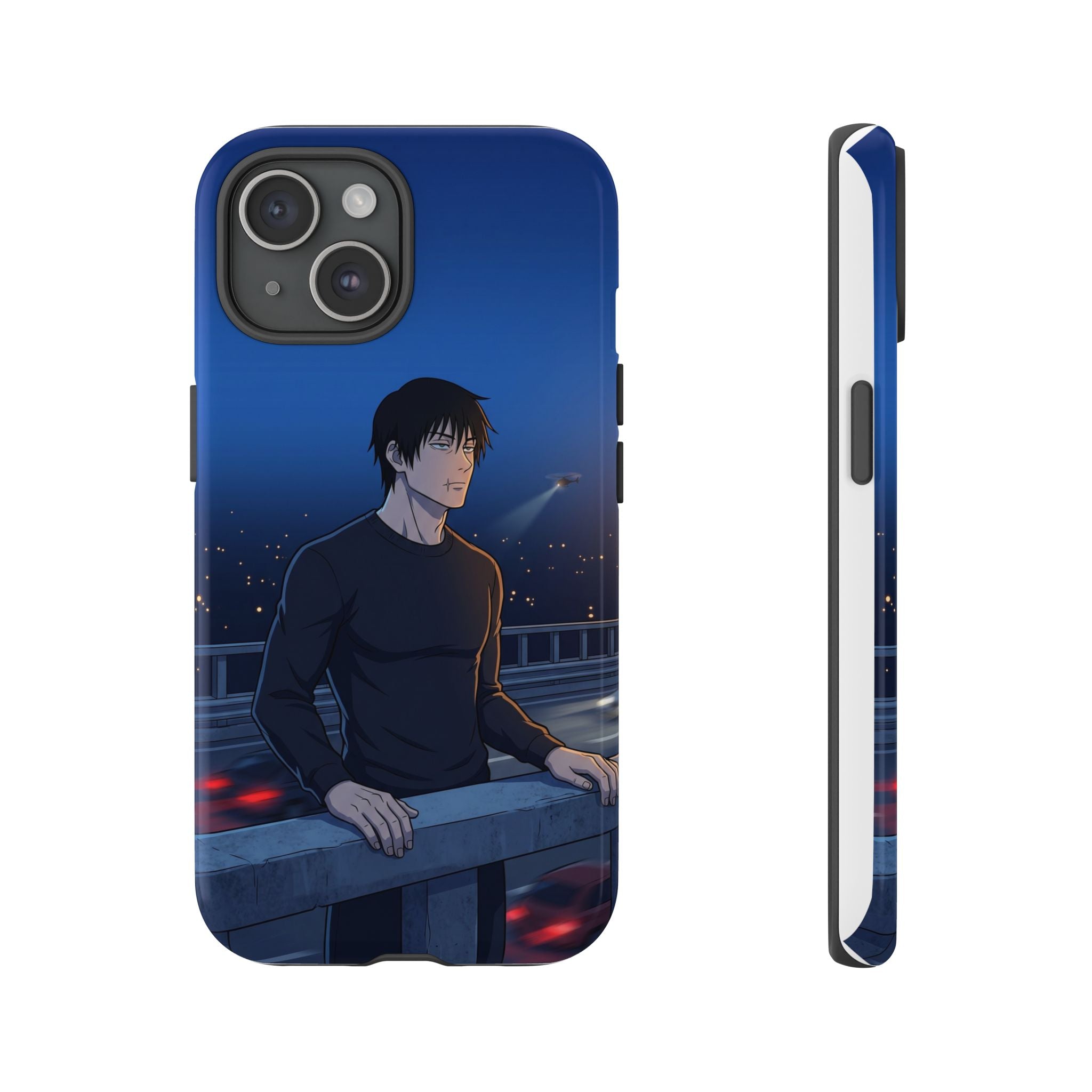 Moody Nightscape Phone Case — Anime on Bridge