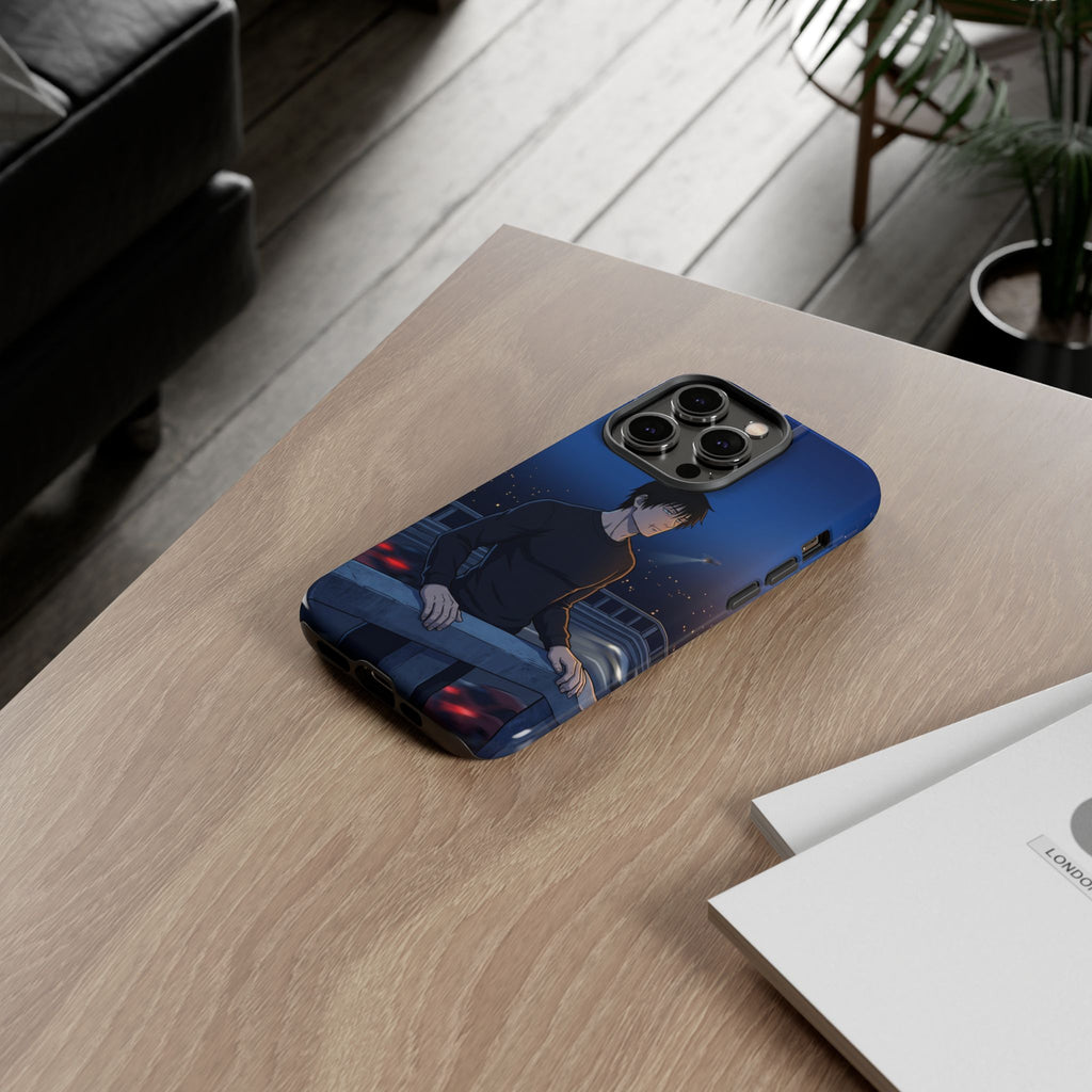 Moody Nightscape Phone Case — Anime on Bridge