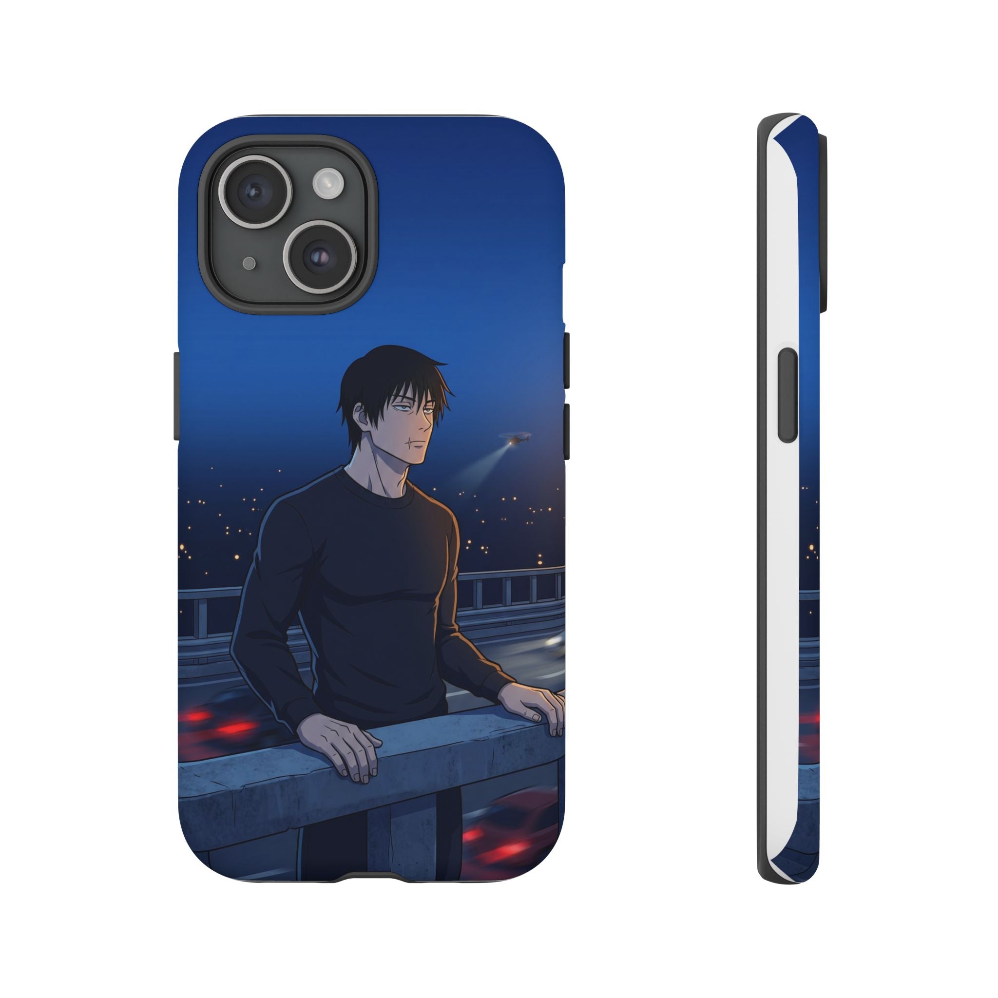 Moody Nightscape Phone Case — Anime on Bridge
