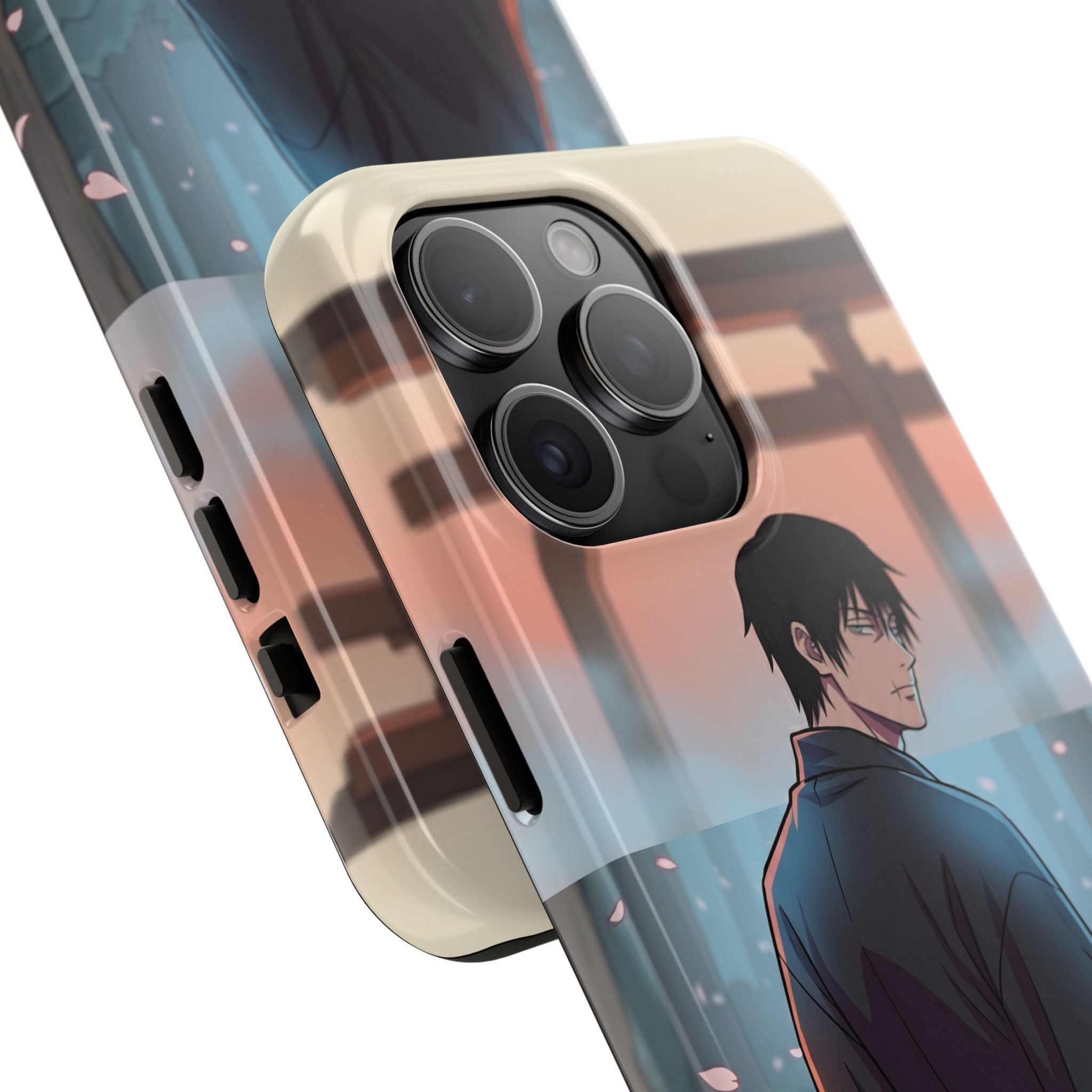 Sunset Torii Samurai Phone Case