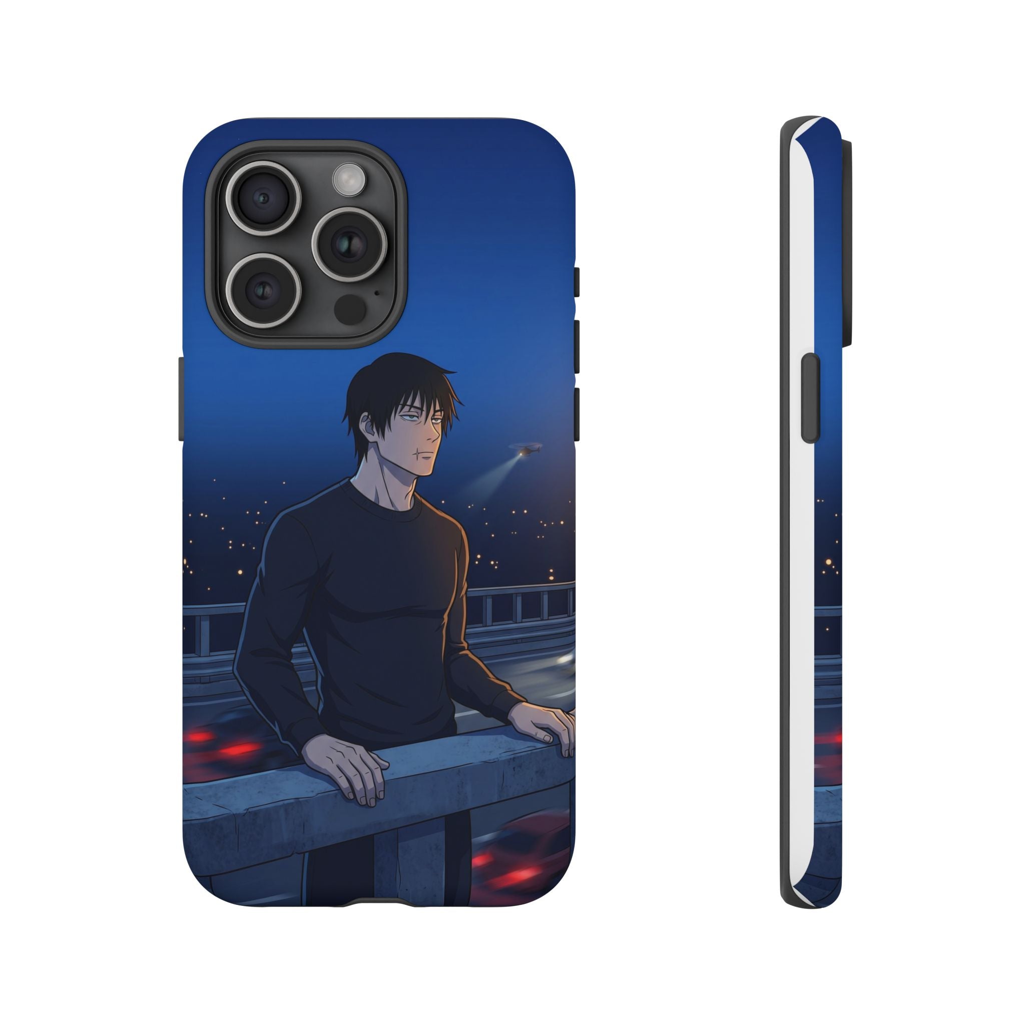 Moody Nightscape Phone Case — Anime on Bridge