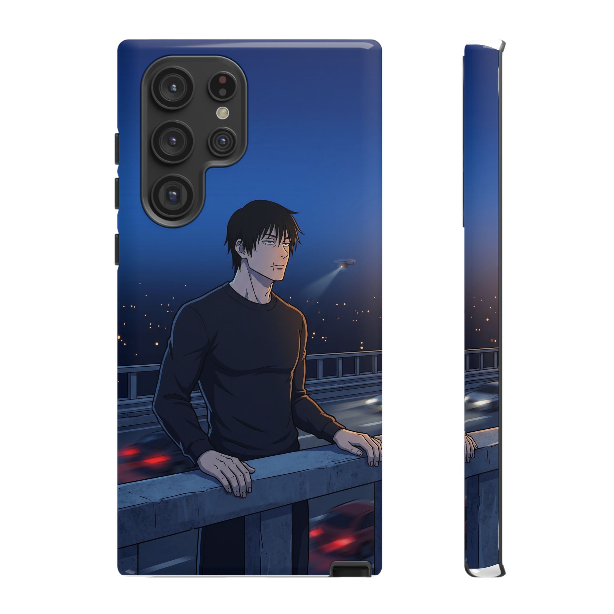 Moody Nightscape Phone Case — Anime on Bridge