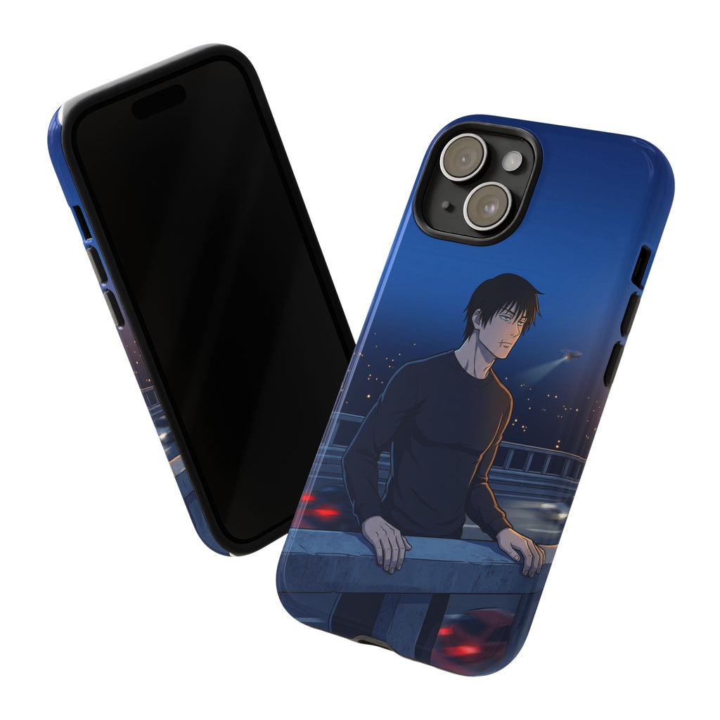 Moody Nightscape Phone Case — Anime on Bridge