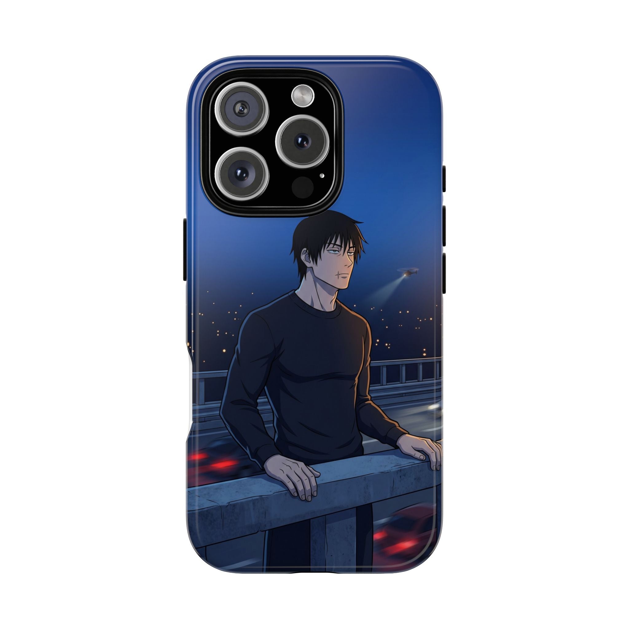Moody Nightscape Phone Case — Anime on Bridge