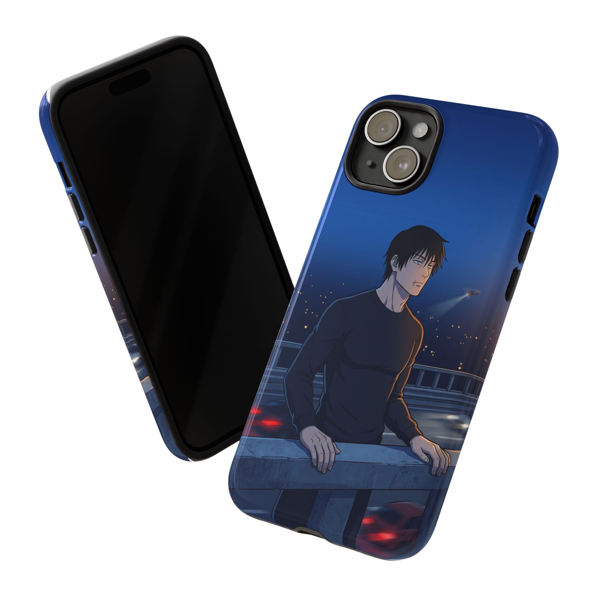 Moody Nightscape Phone Case — Anime on Bridge