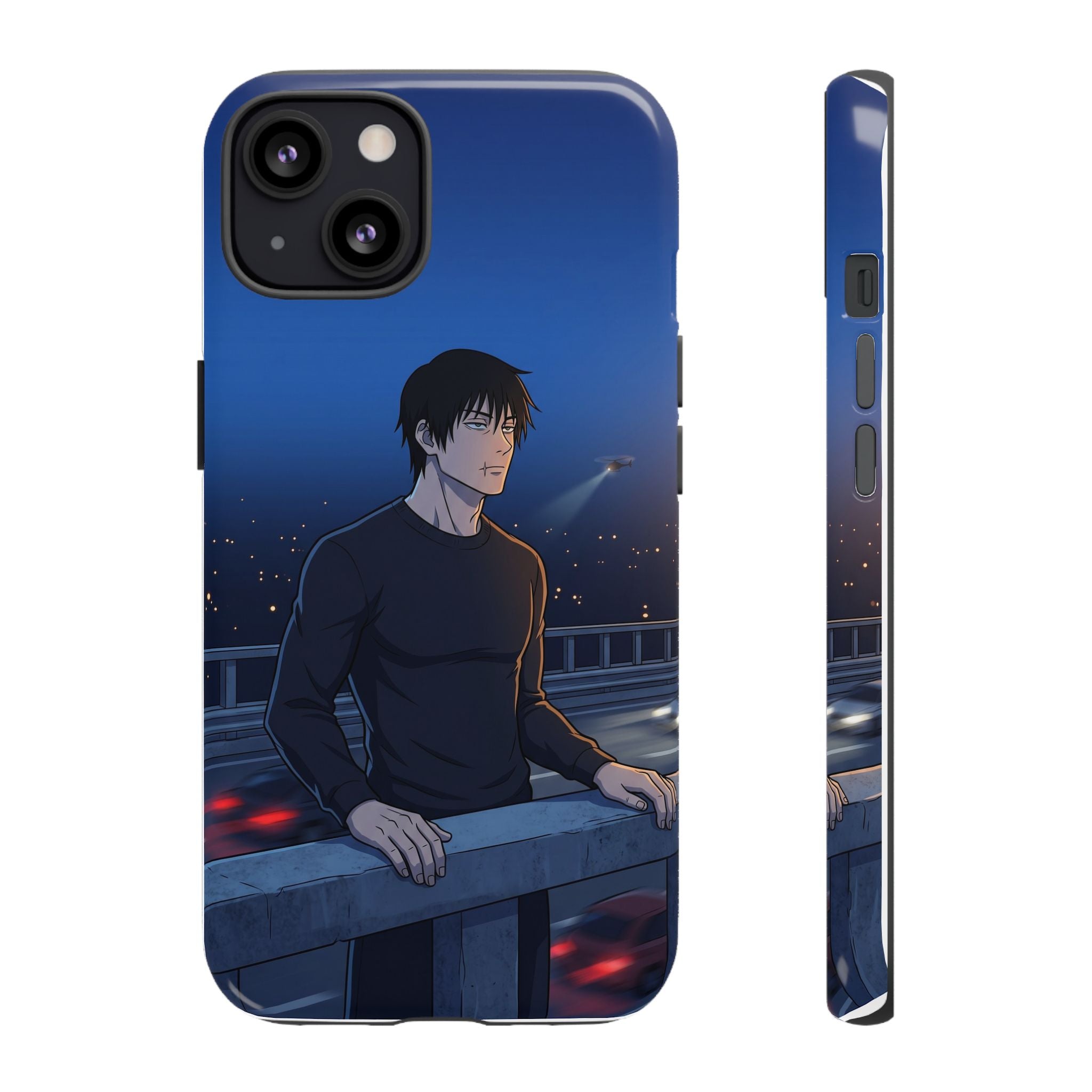 Moody Nightscape Phone Case — Anime on Bridge