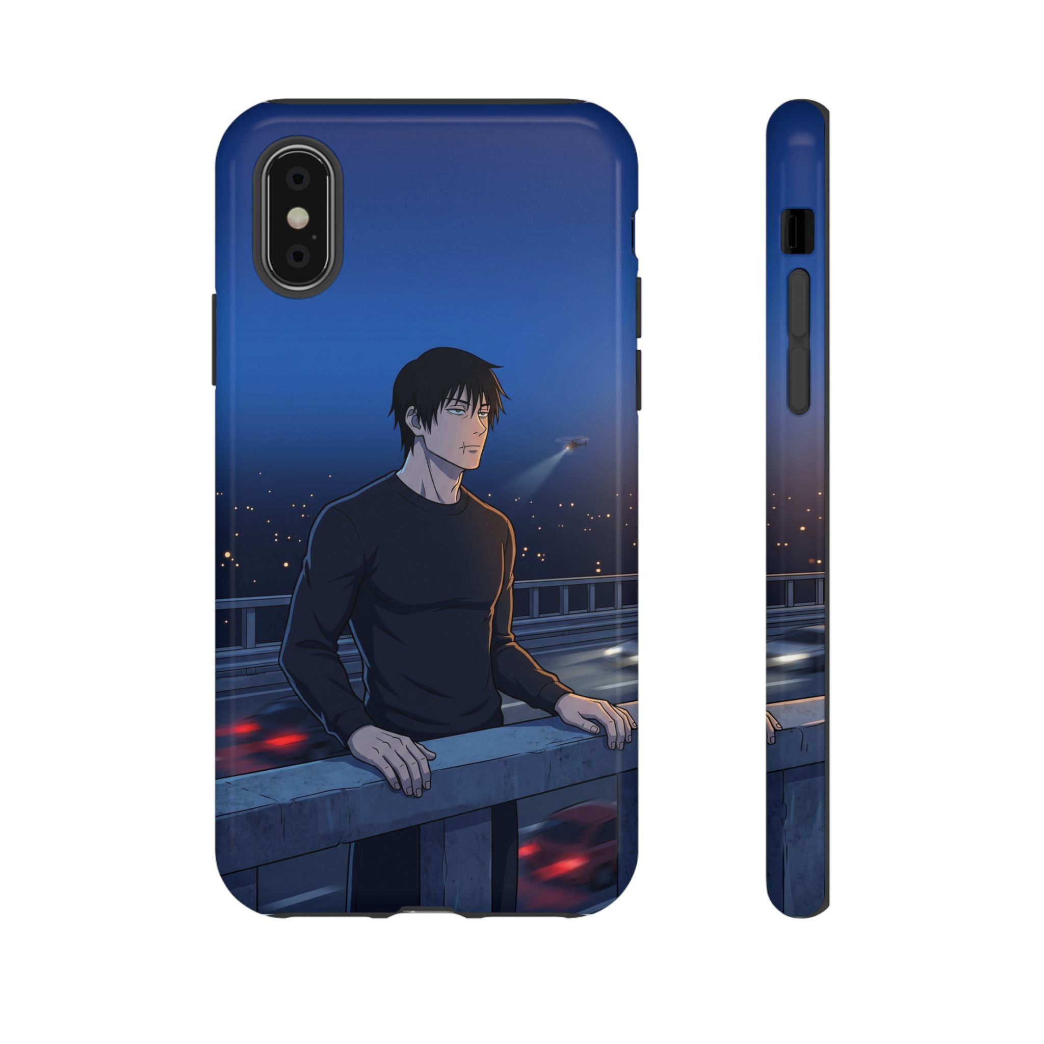 Moody Nightscape Phone Case — Anime on Bridge