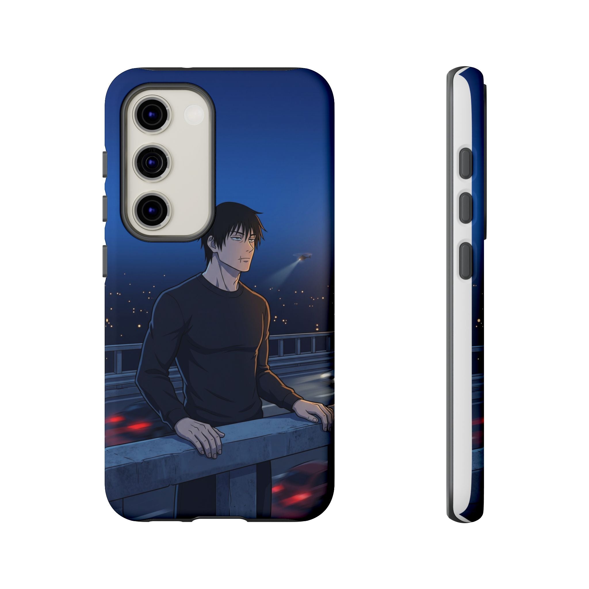 Moody Nightscape Phone Case — Anime on Bridge