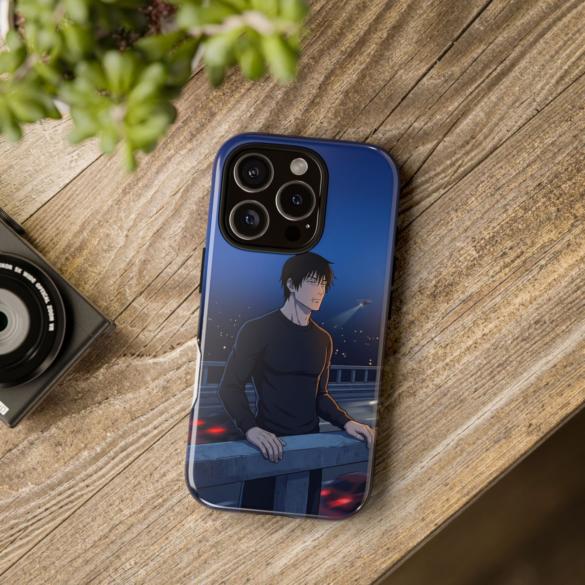 Moody Nightscape Phone Case — Anime on Bridge