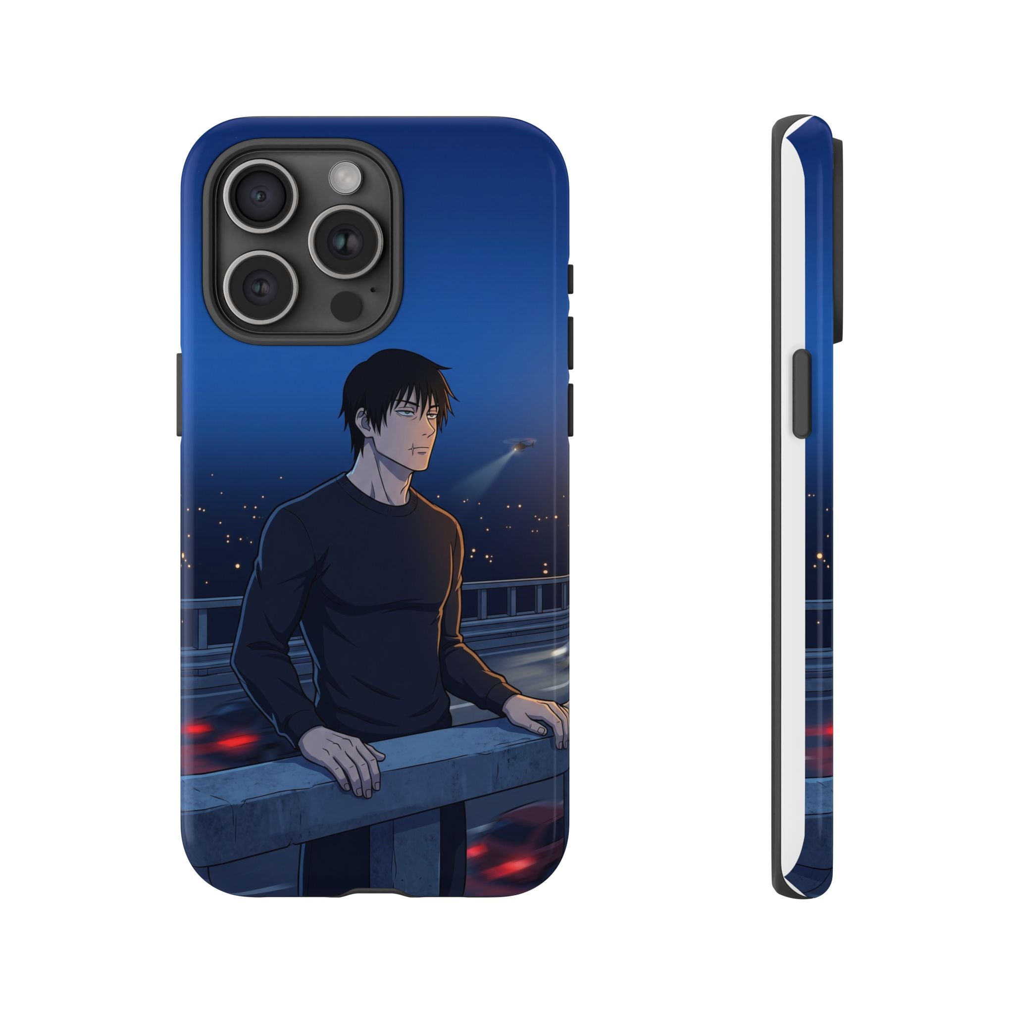 Moody Nightscape Phone Case — Anime on Bridge