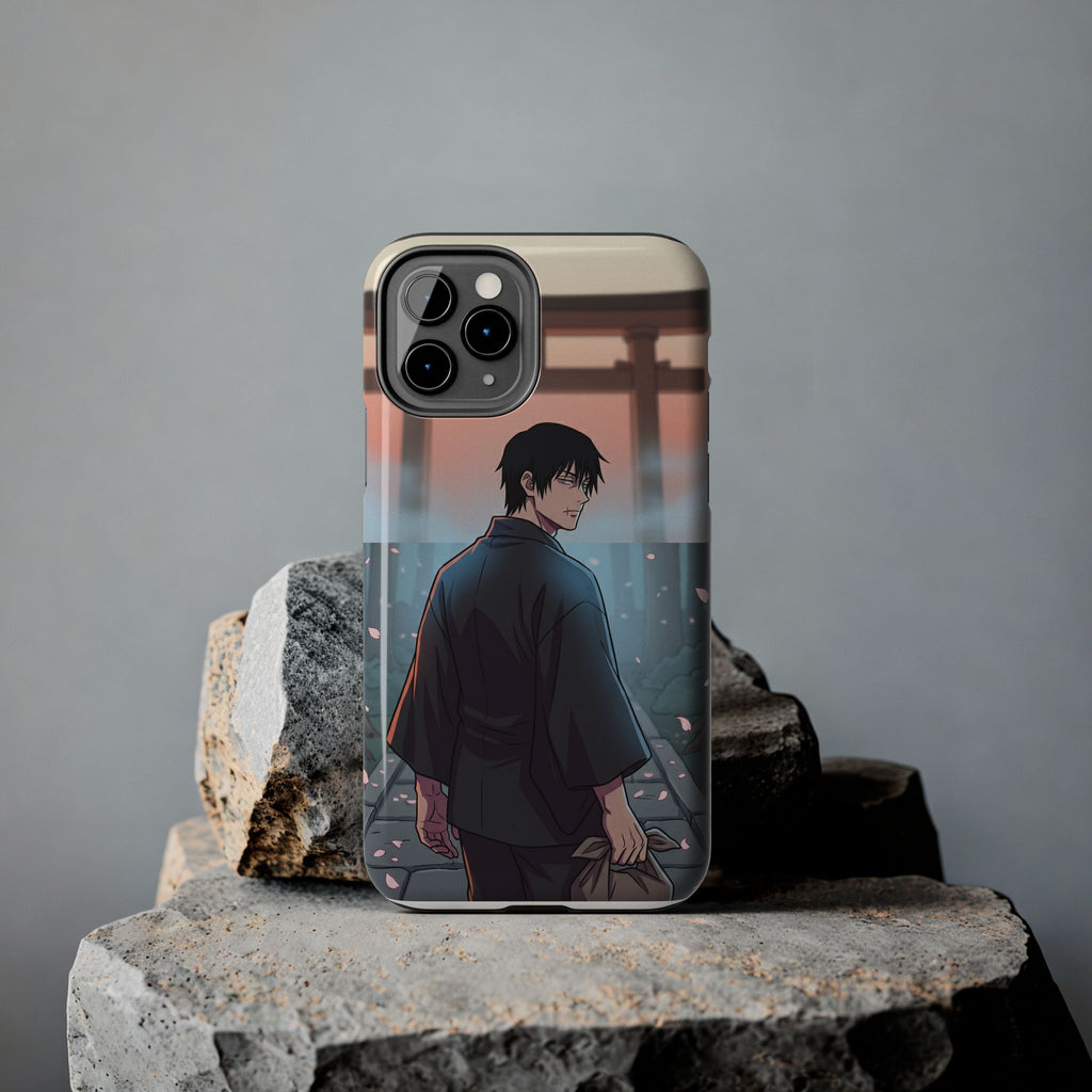 Sunset Torii Samurai Phone Case
