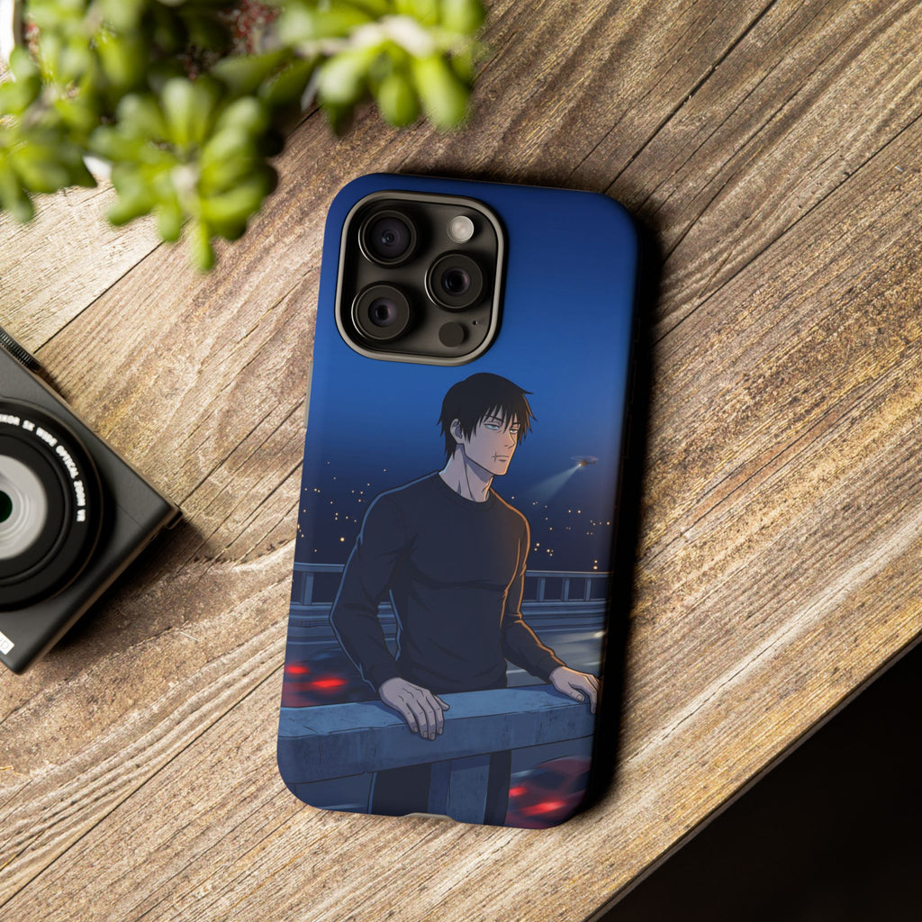 Moody Nightscape Phone Case — Anime on Bridge