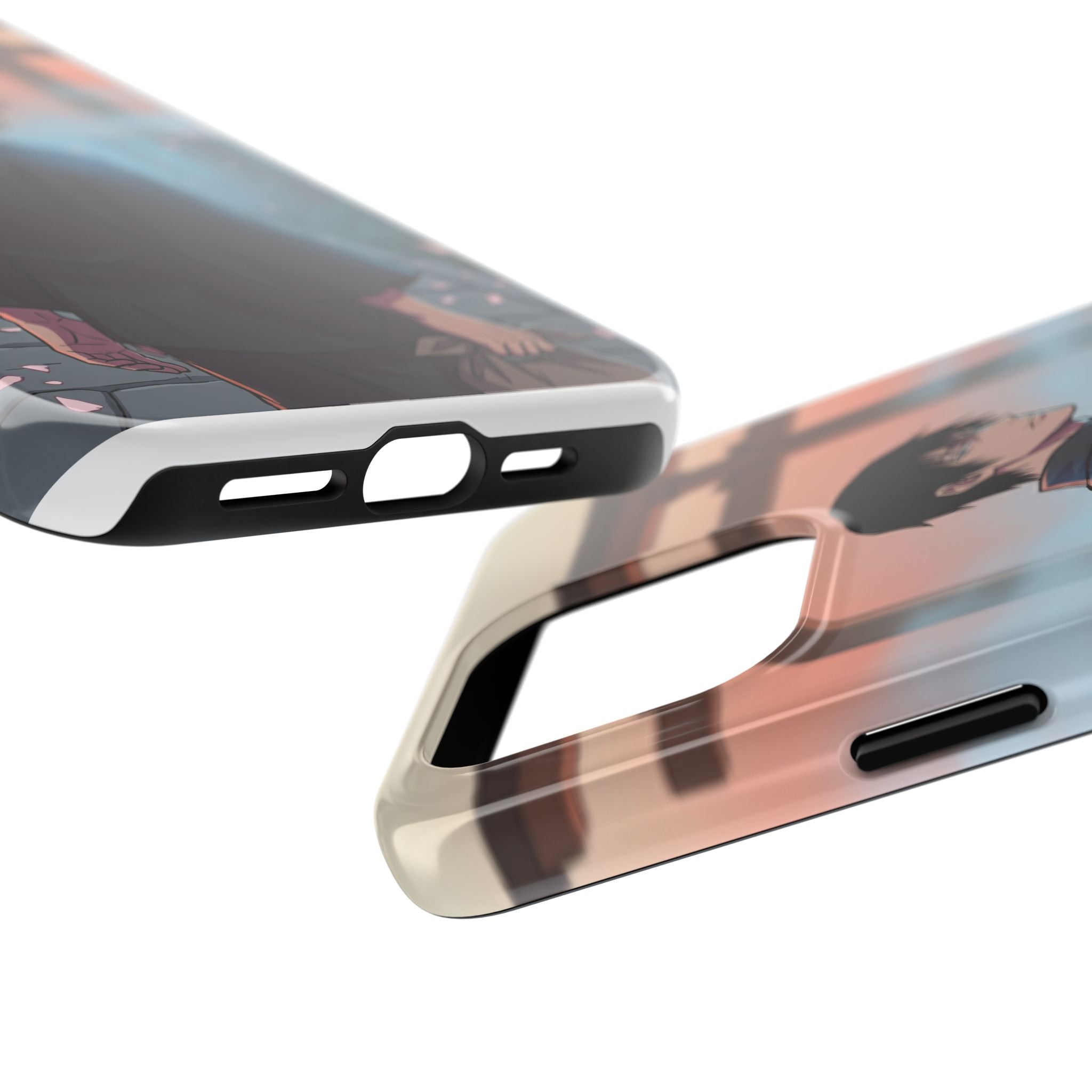 Sunset Torii Samurai Phone Case