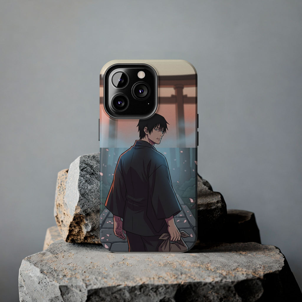 Sunset Torii Samurai Phone Case