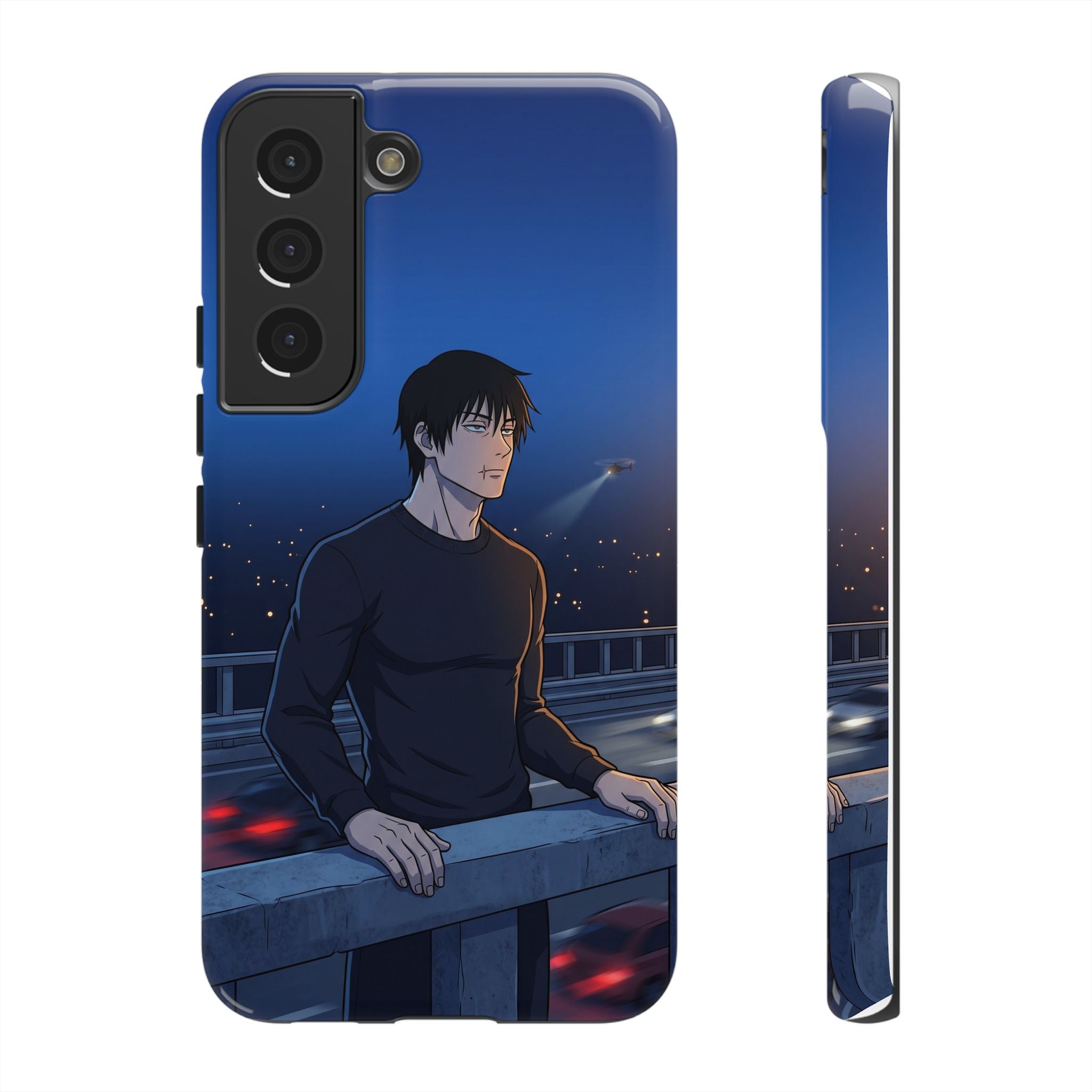 Moody Nightscape Phone Case — Anime on Bridge