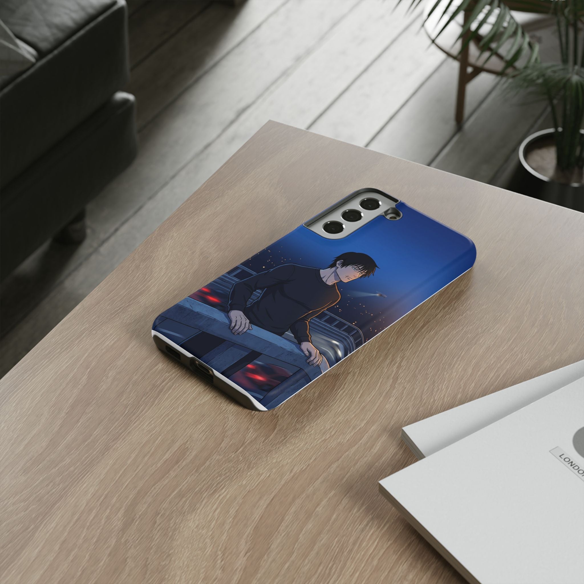 Moody Nightscape Phone Case — Anime on Bridge