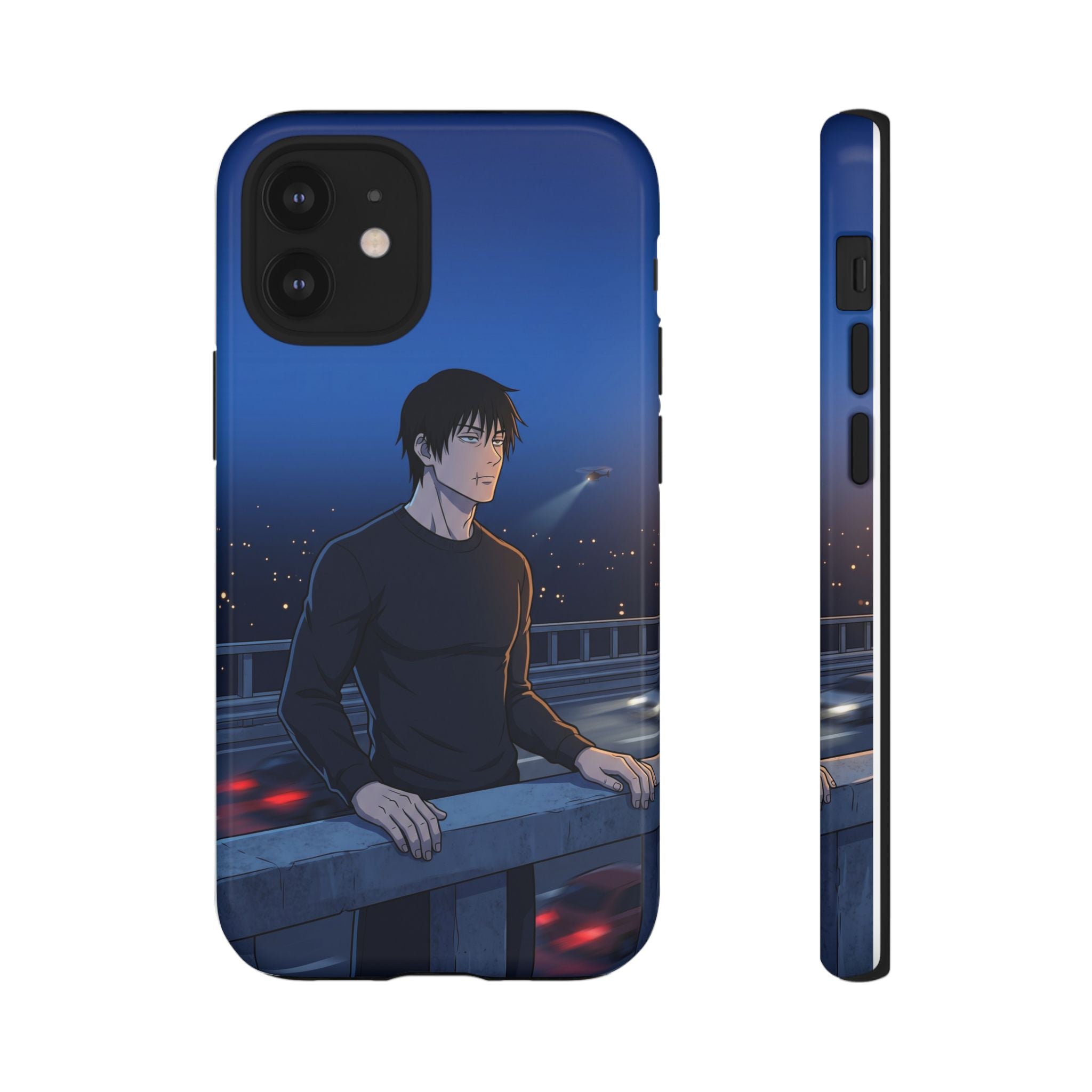 Moody Nightscape Phone Case — Anime on Bridge