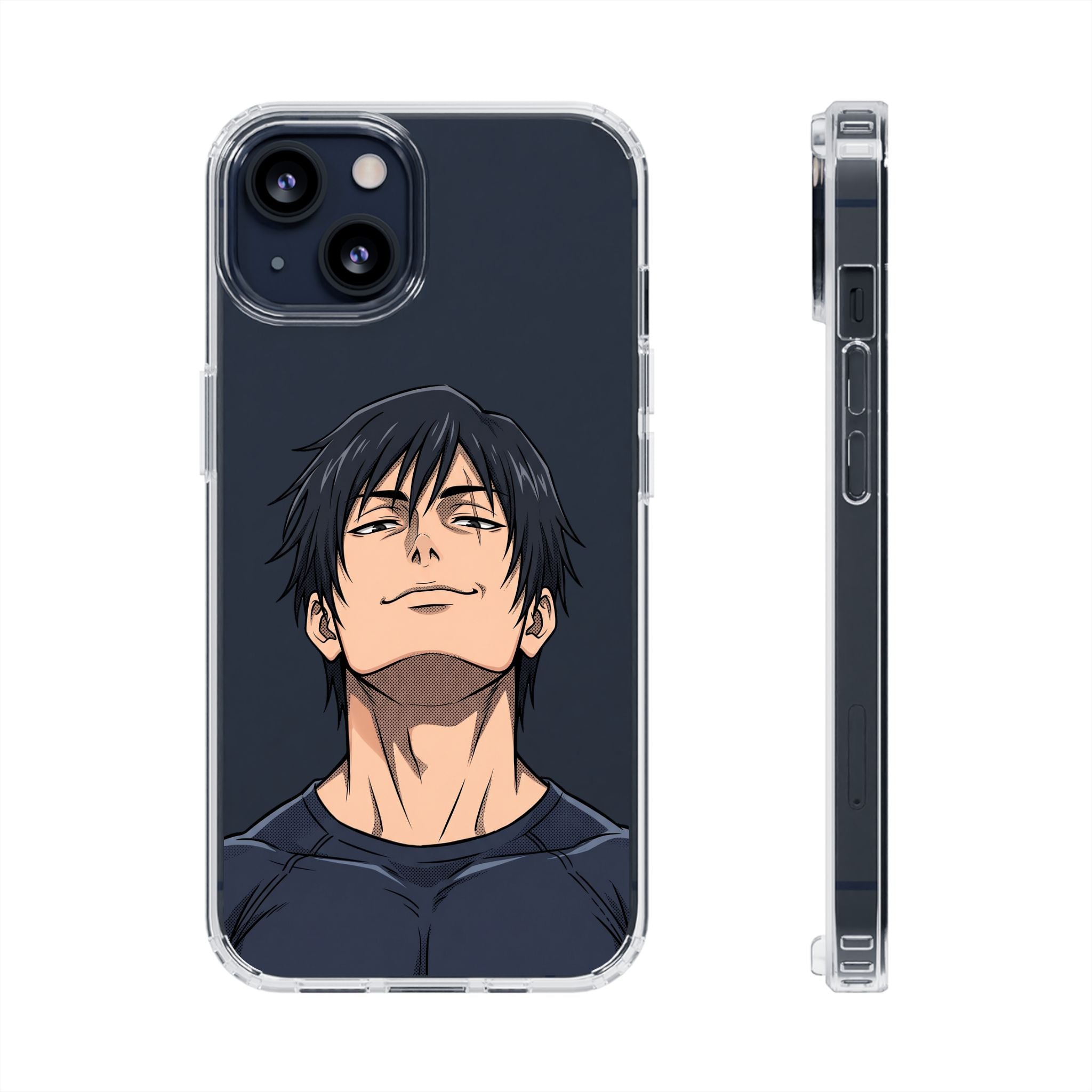 Sorcerer Killer Chin Up -- Clear Anime iPhone Case