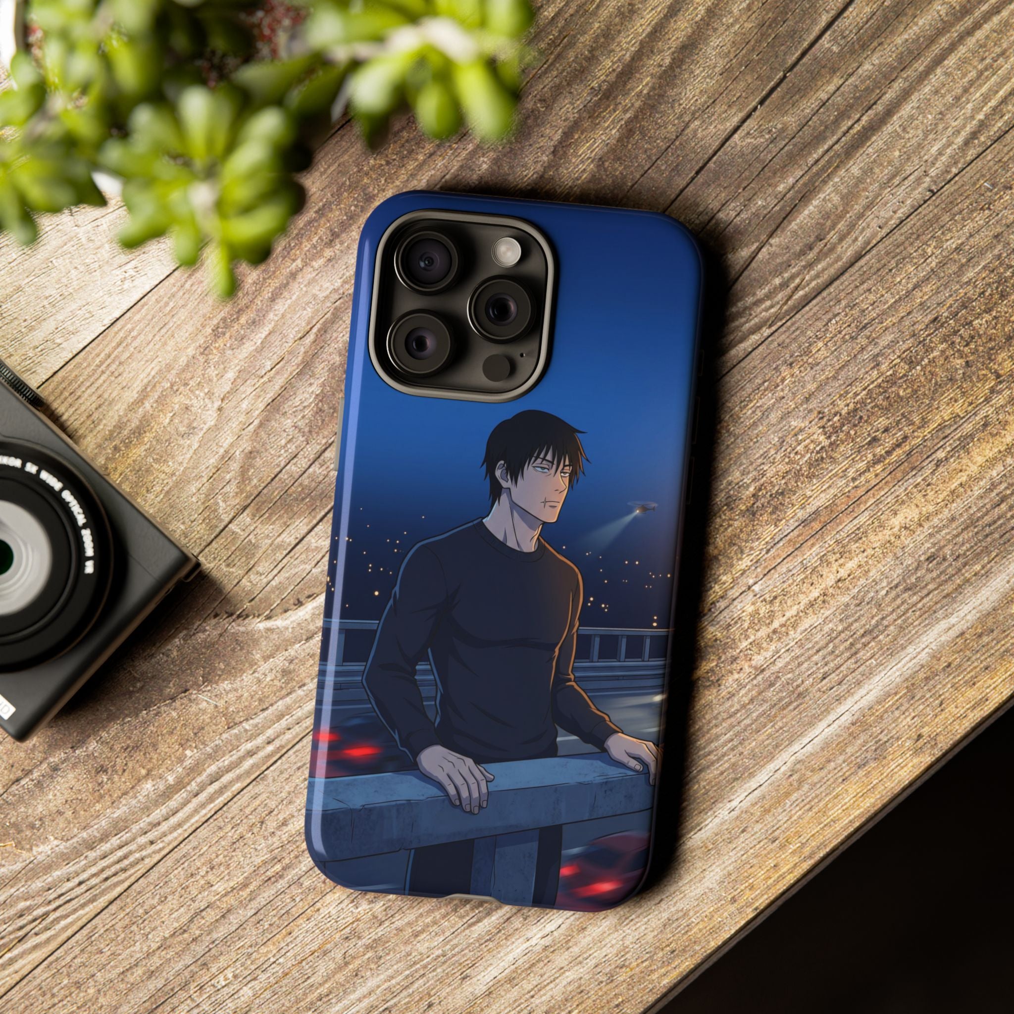 Moody Nightscape Phone Case — Anime on Bridge