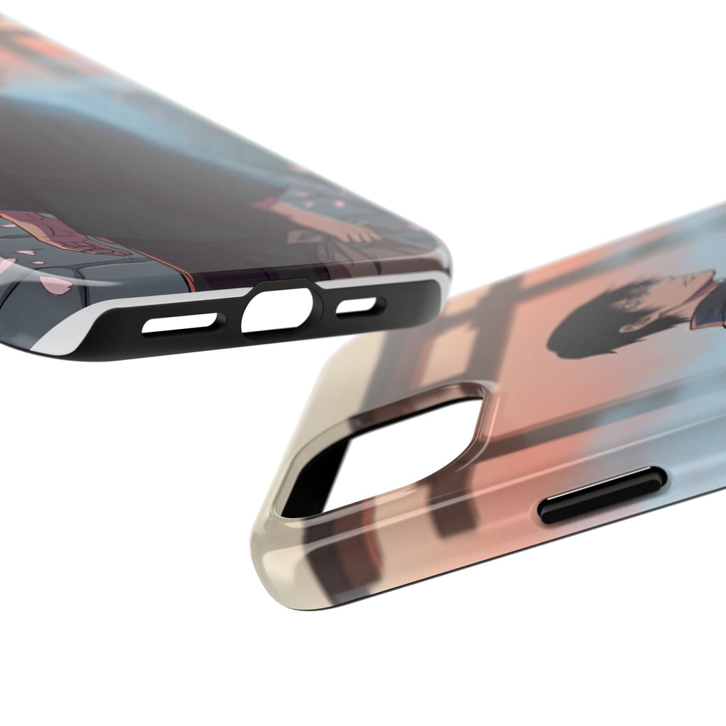 Sunset Torii Samurai Phone Case
