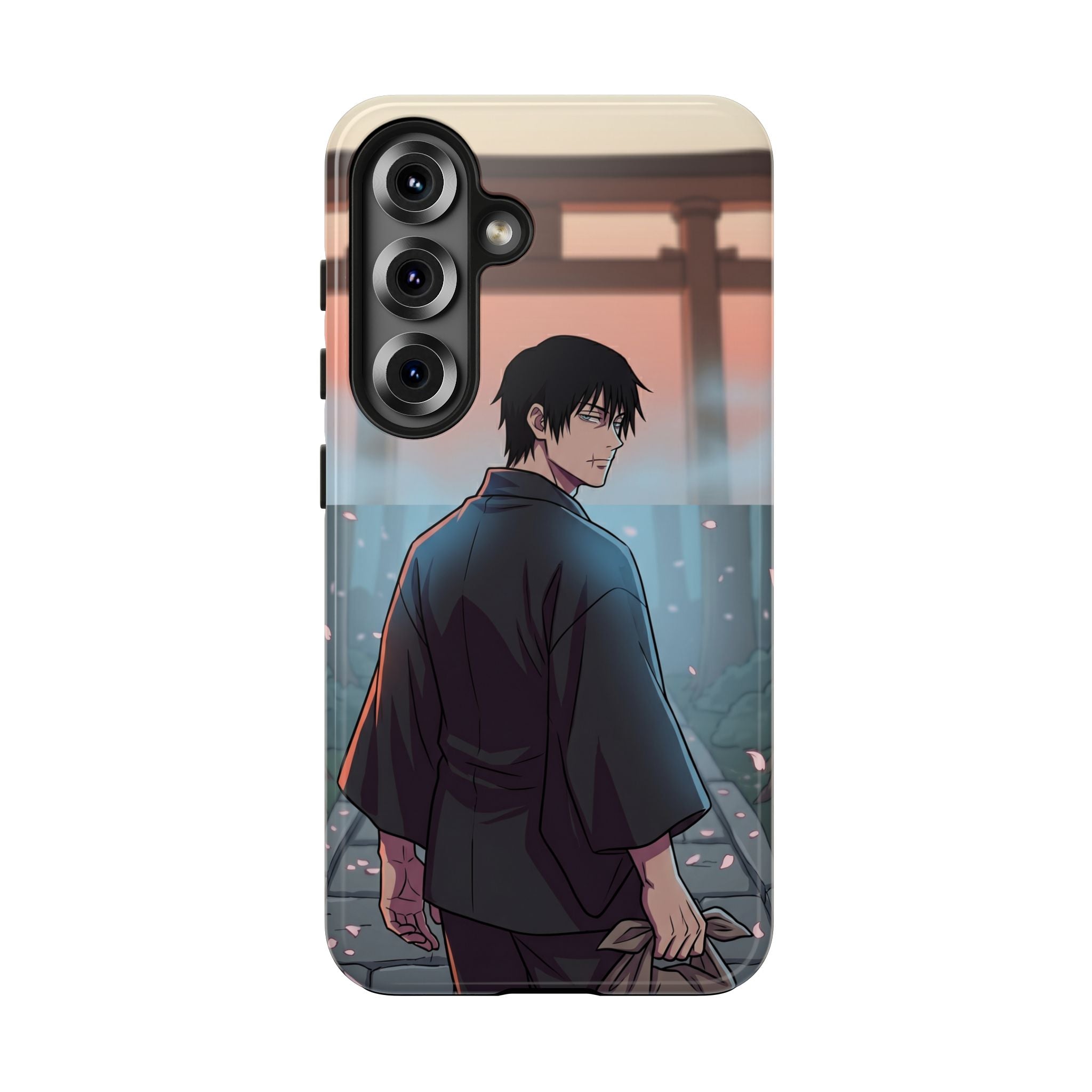Sunset Torii Samurai Phone Case