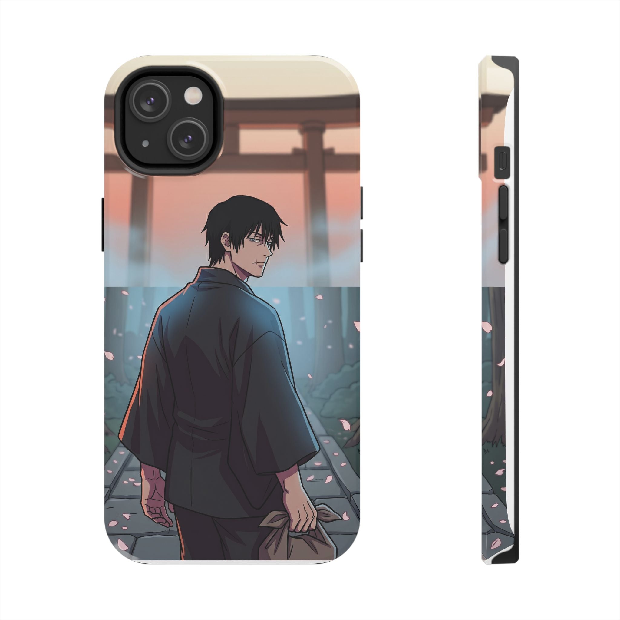 Sunset Torii Samurai Phone Case