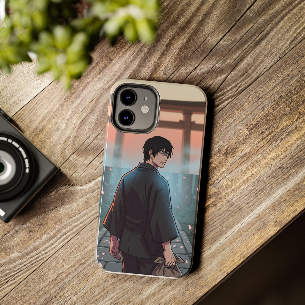 Sunset Torii Samurai Phone Case