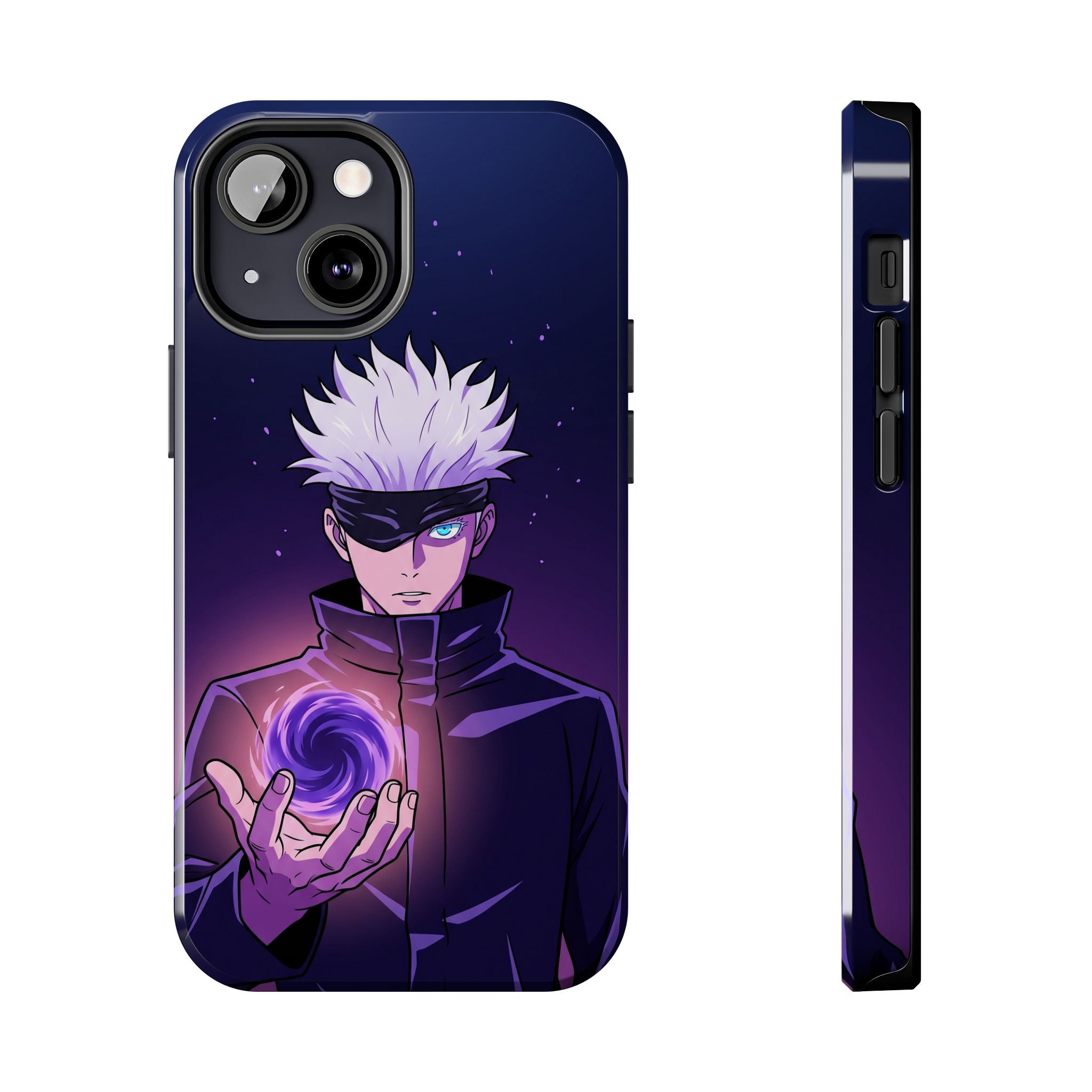 Dark Sorcerer Phone Case — Purple Cursed Energy