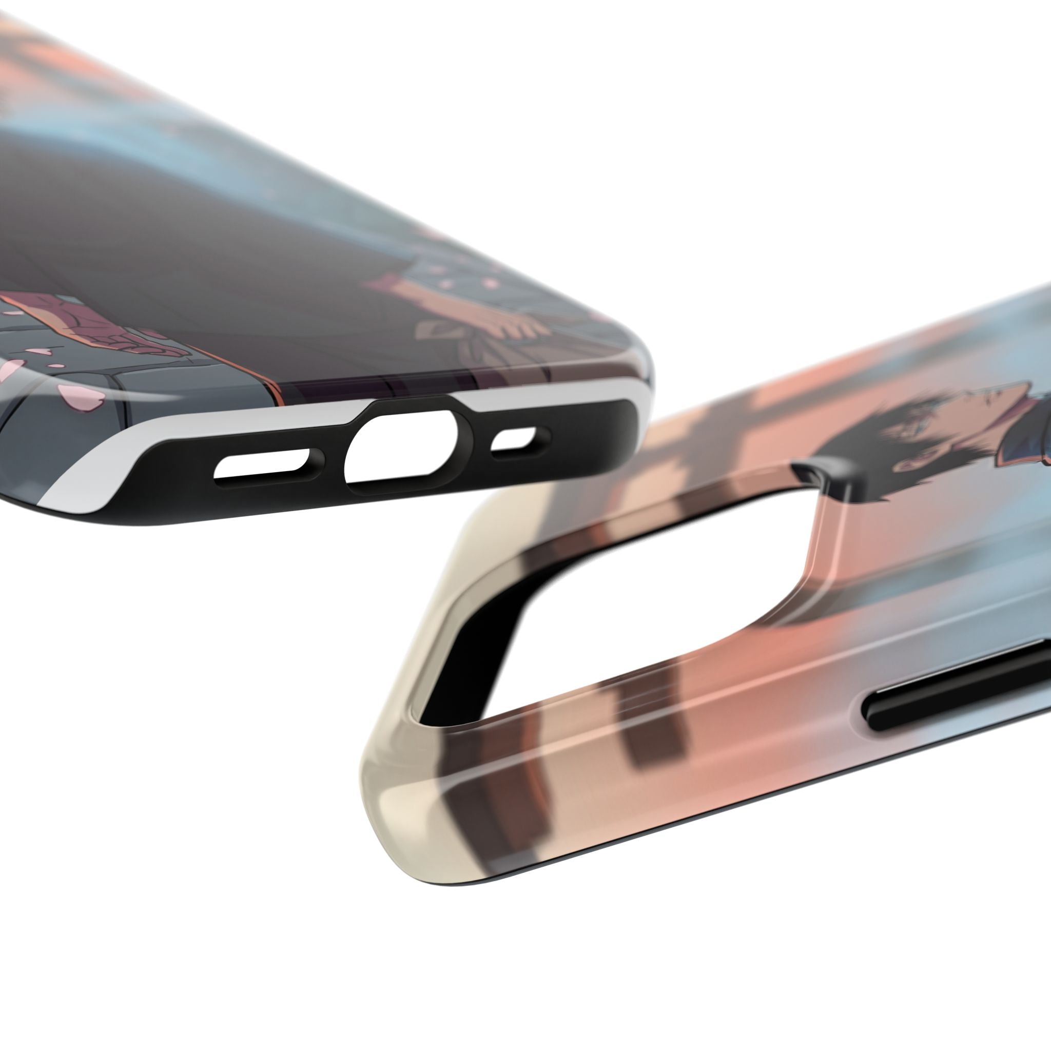 Sunset Torii Samurai Phone Case