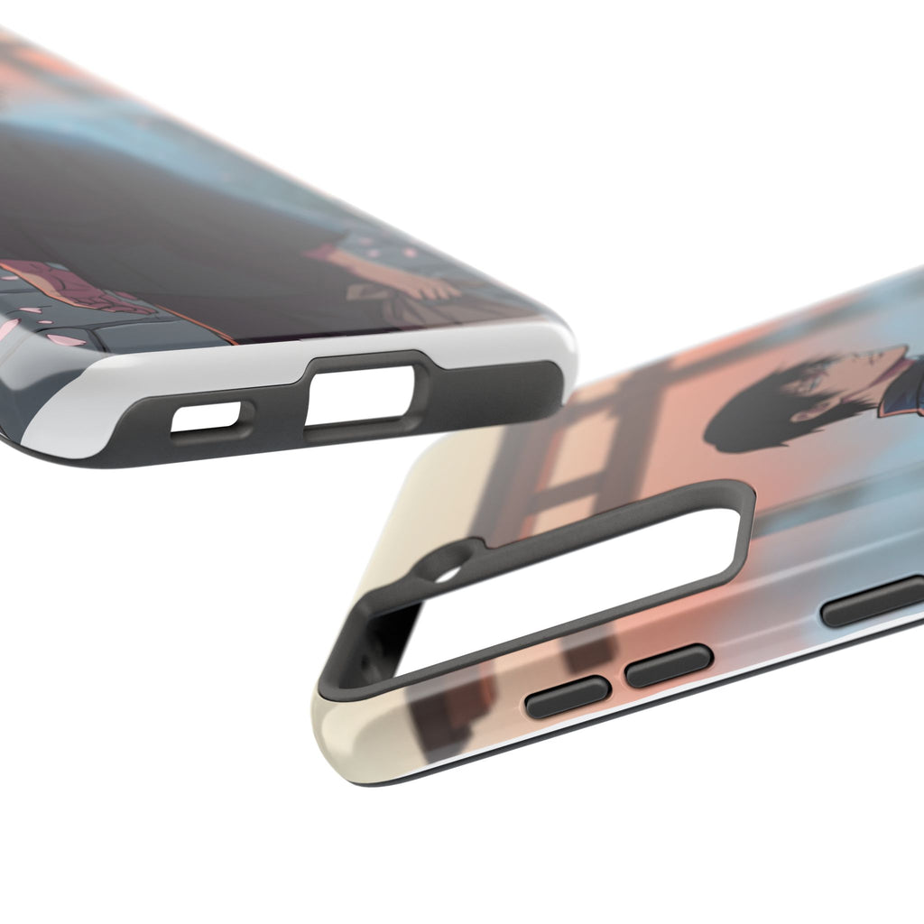 Sunset Torii Samurai Phone Case