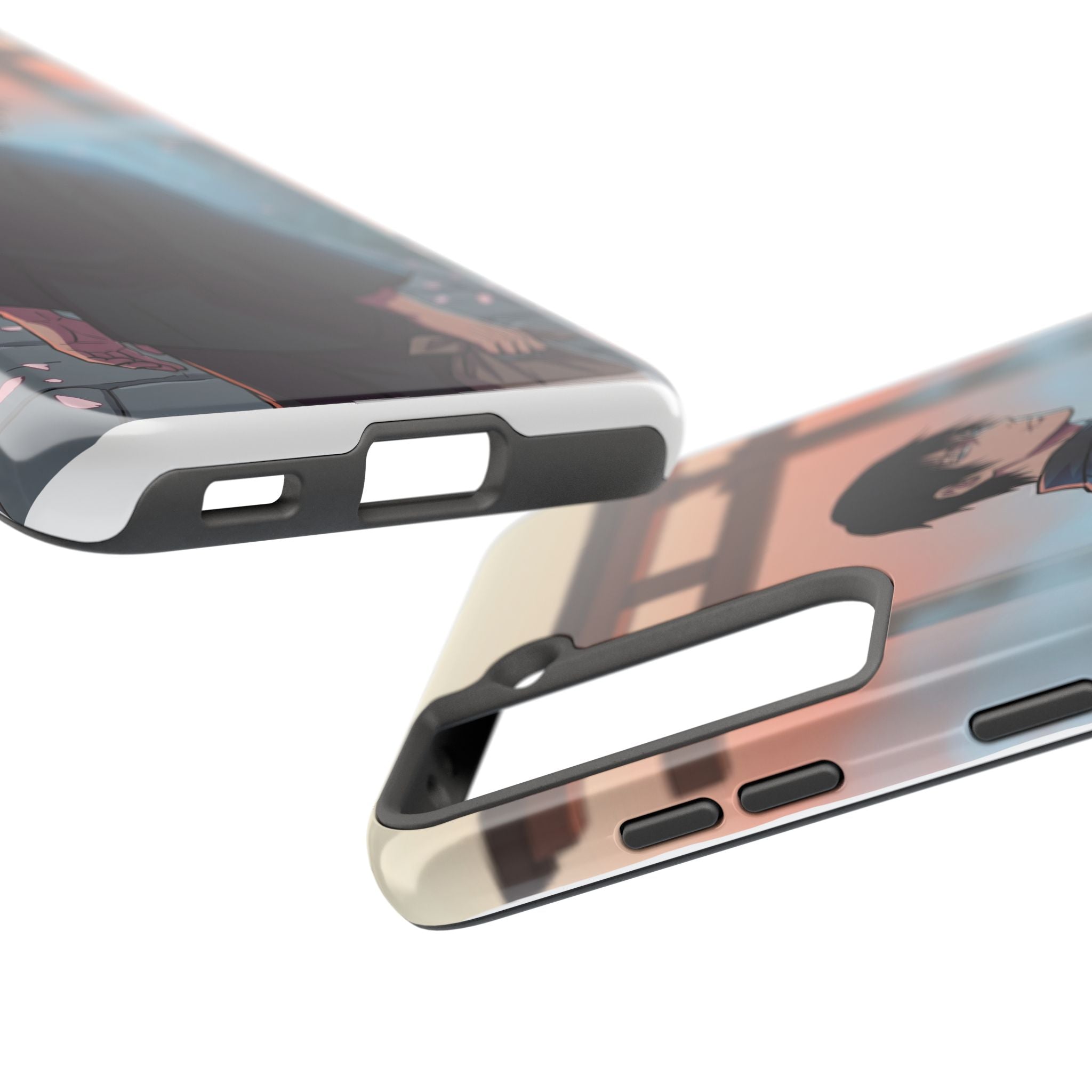 Sunset Torii Samurai Phone Case